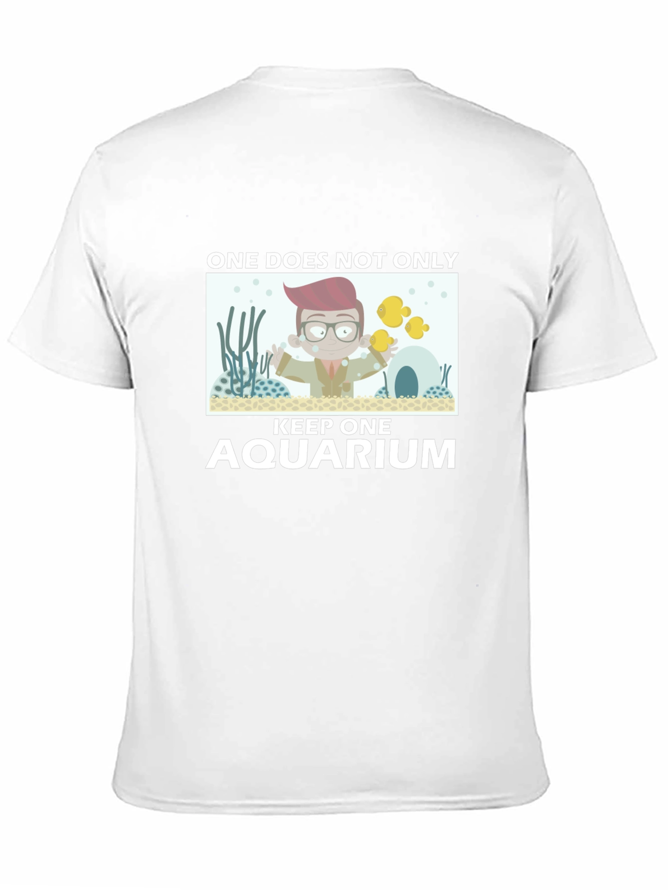 One Does Not Keep One Aquarium Black T-Shirt