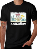 One Does Not Keep One Aquarium Black T-Shirt