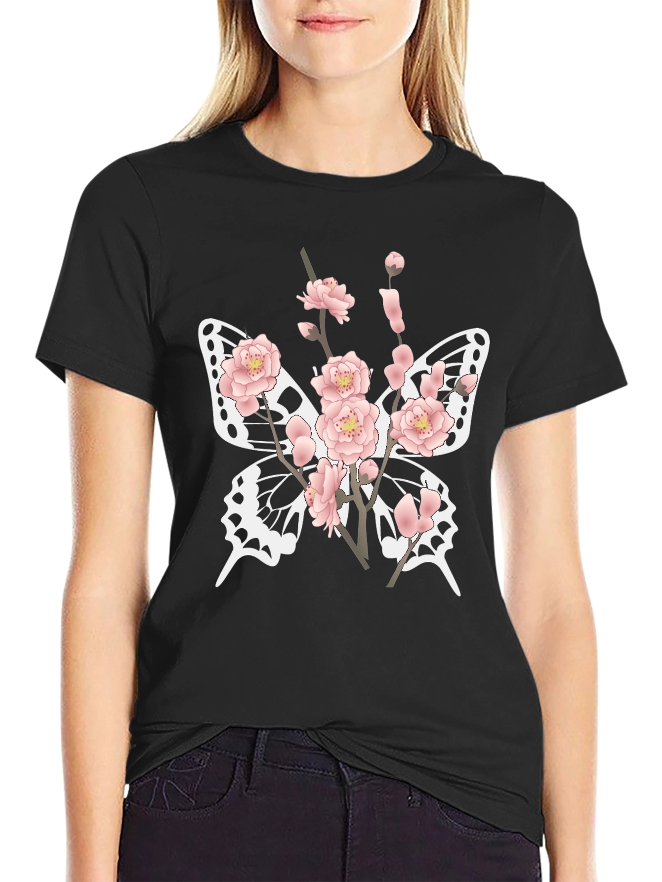 Butterfly Blossom Graphic Tee