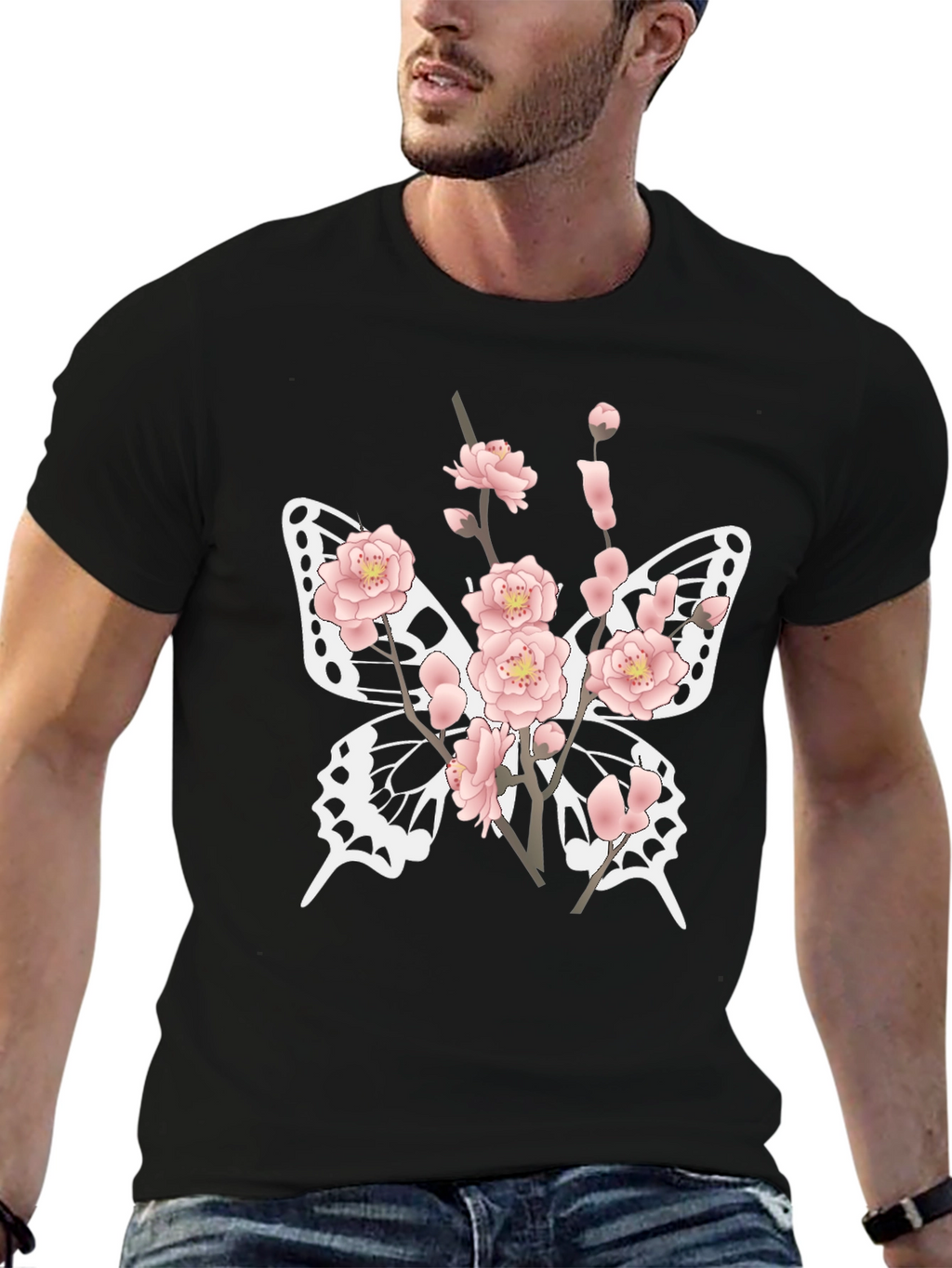 Butterfly Blossom Graphic Tee