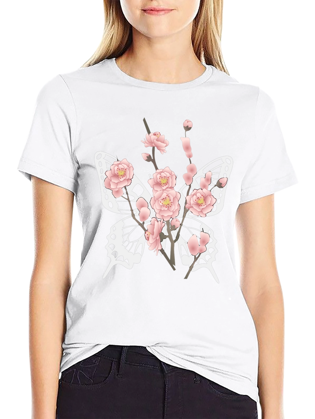 Butterfly Blossom Graphic Tee