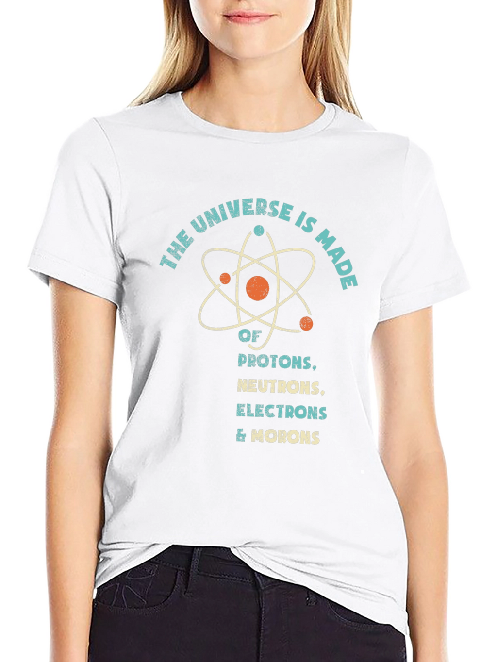 Universe Elements Graphic Tee - Humorous Science T-Shirt