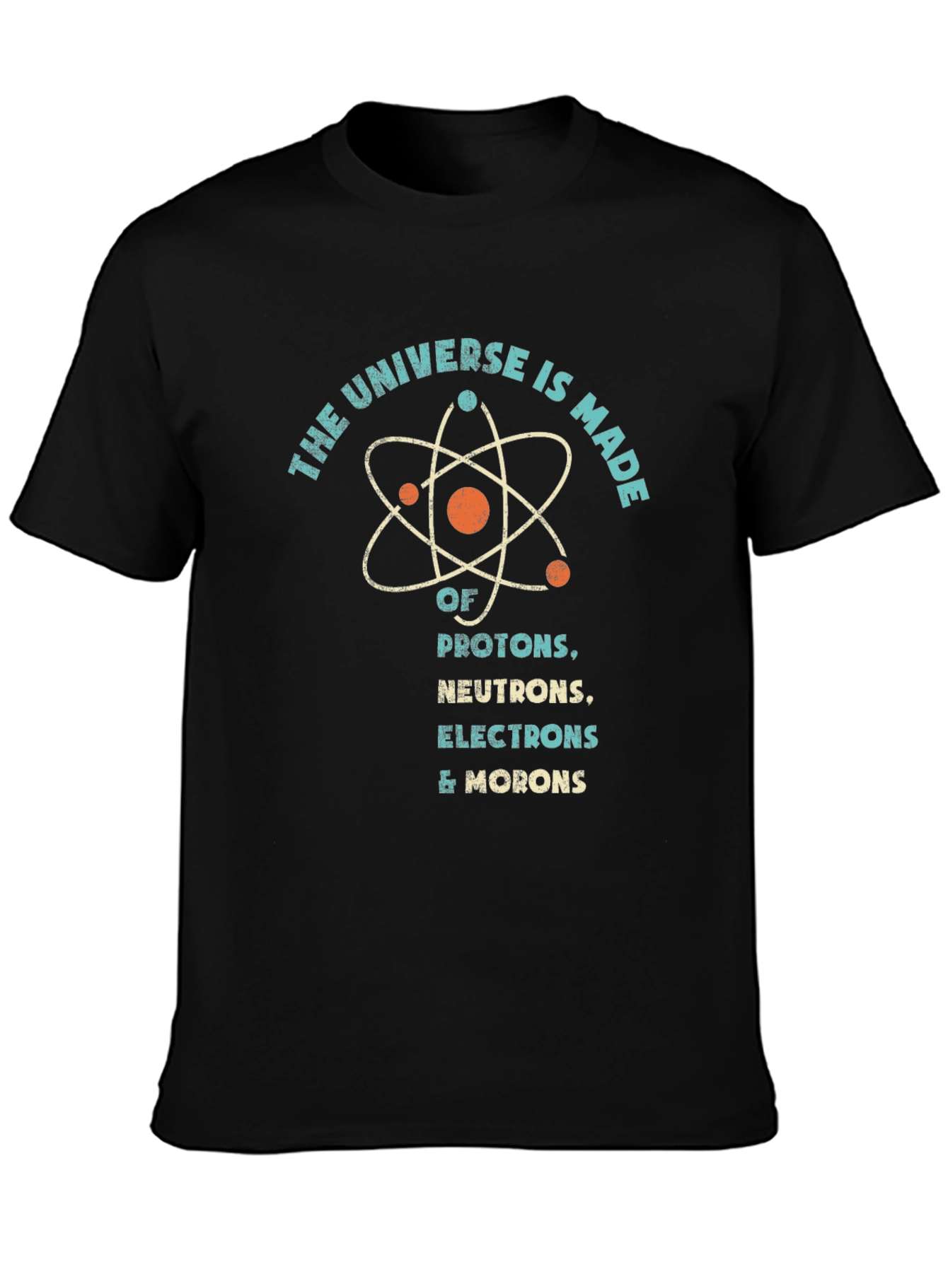 Universe Elements Graphic Tee - Humorous Science T-Shirt