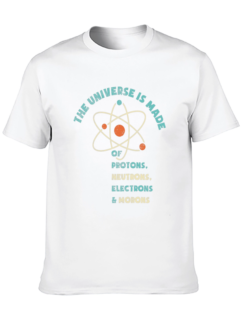 Universe Elements Graphic Tee - Humorous Science T-Shirt