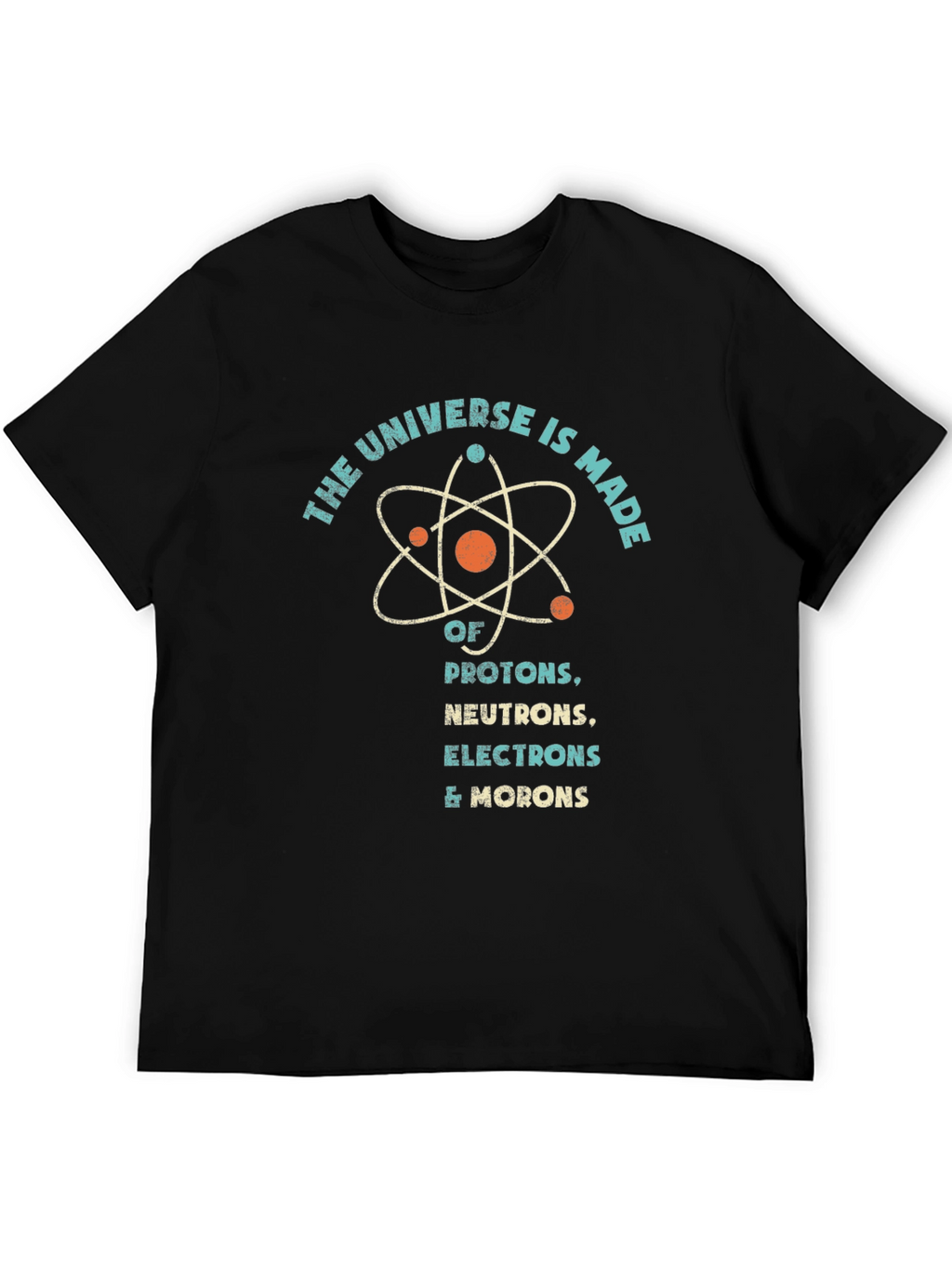 Universe Elements Graphic Tee - Humorous Science T-Shirt