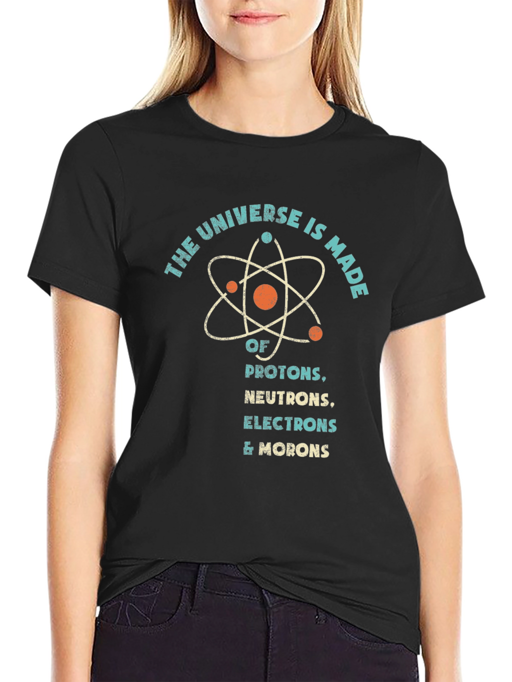 Universe Elements Graphic Tee - Humorous Science T-Shirt