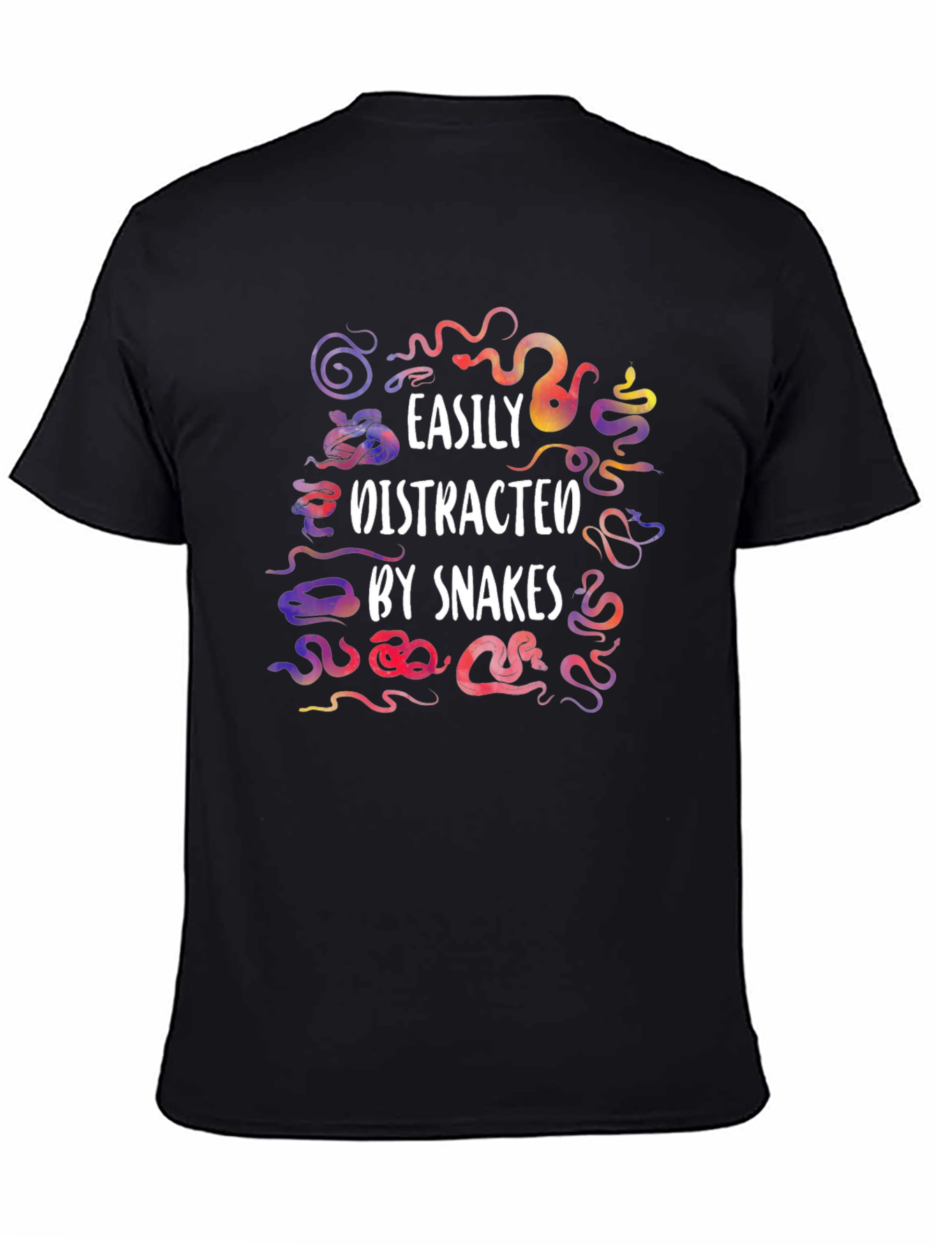Easily Distracted by Snakes Graphic Tee