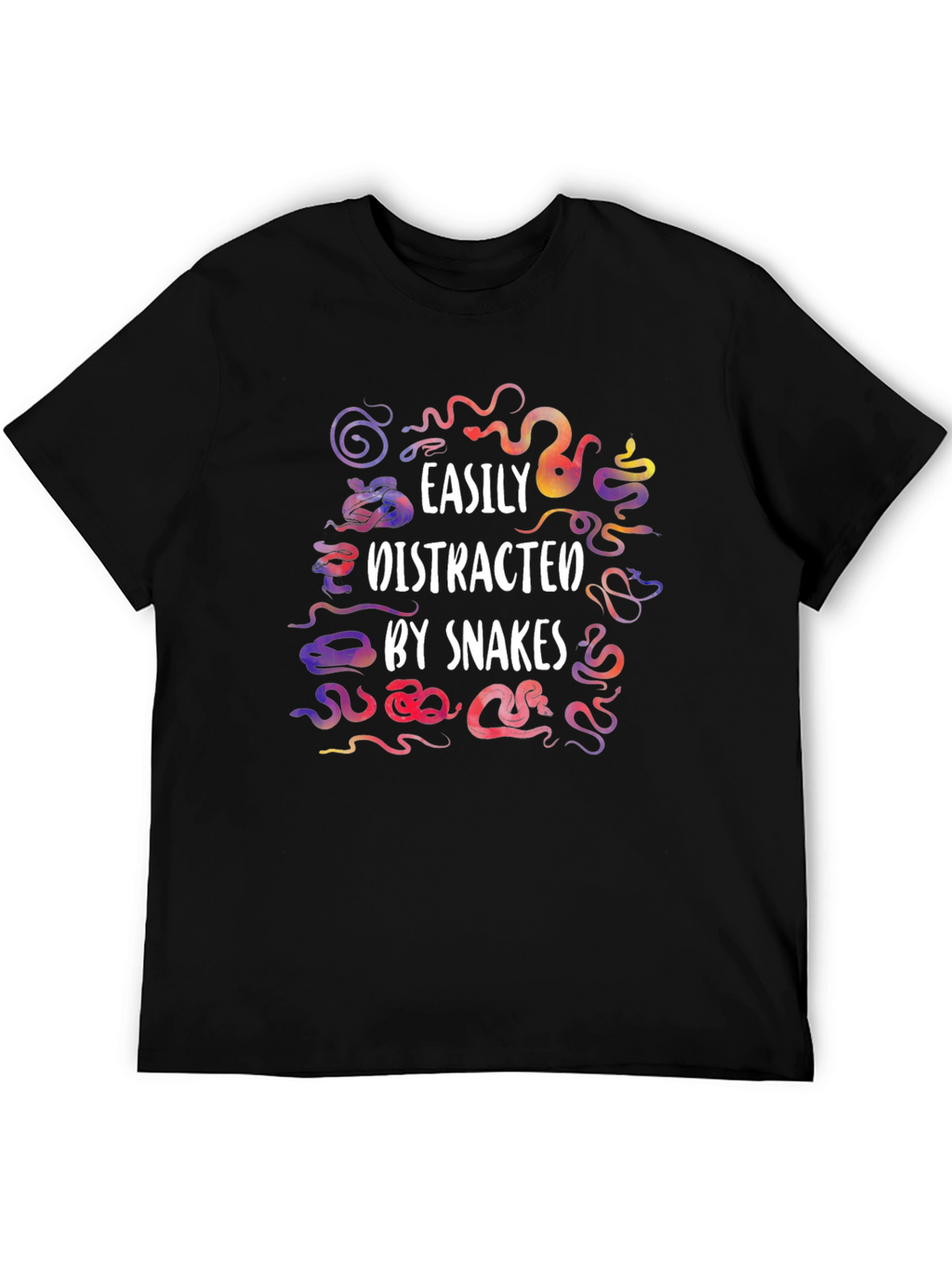 Easily Distracted by Snakes Graphic Tee