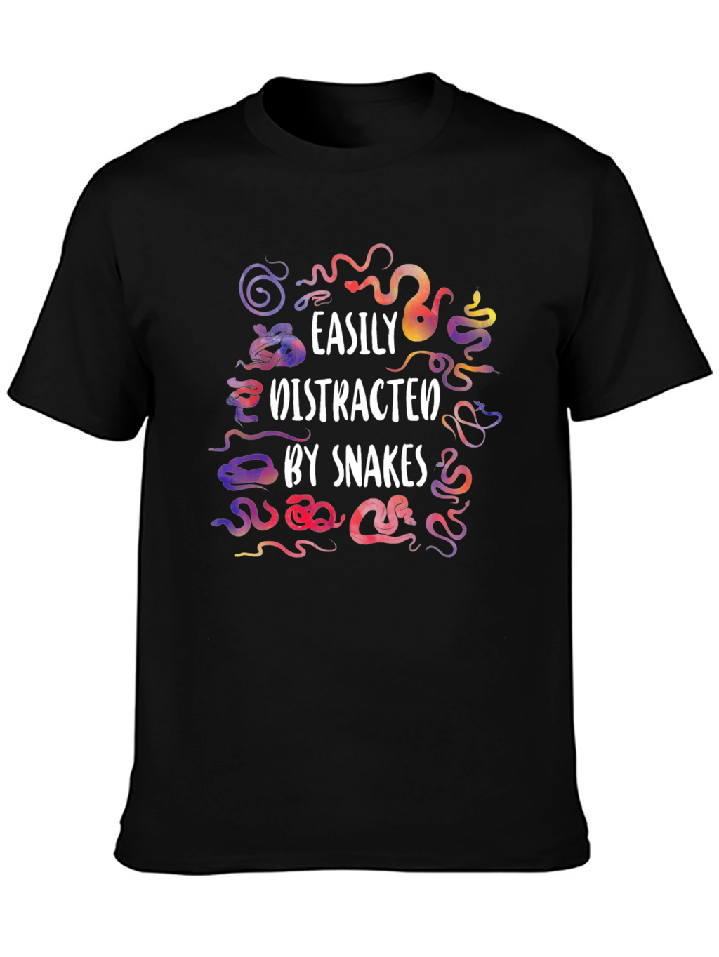 Easily Distracted by Snakes Graphic Tee