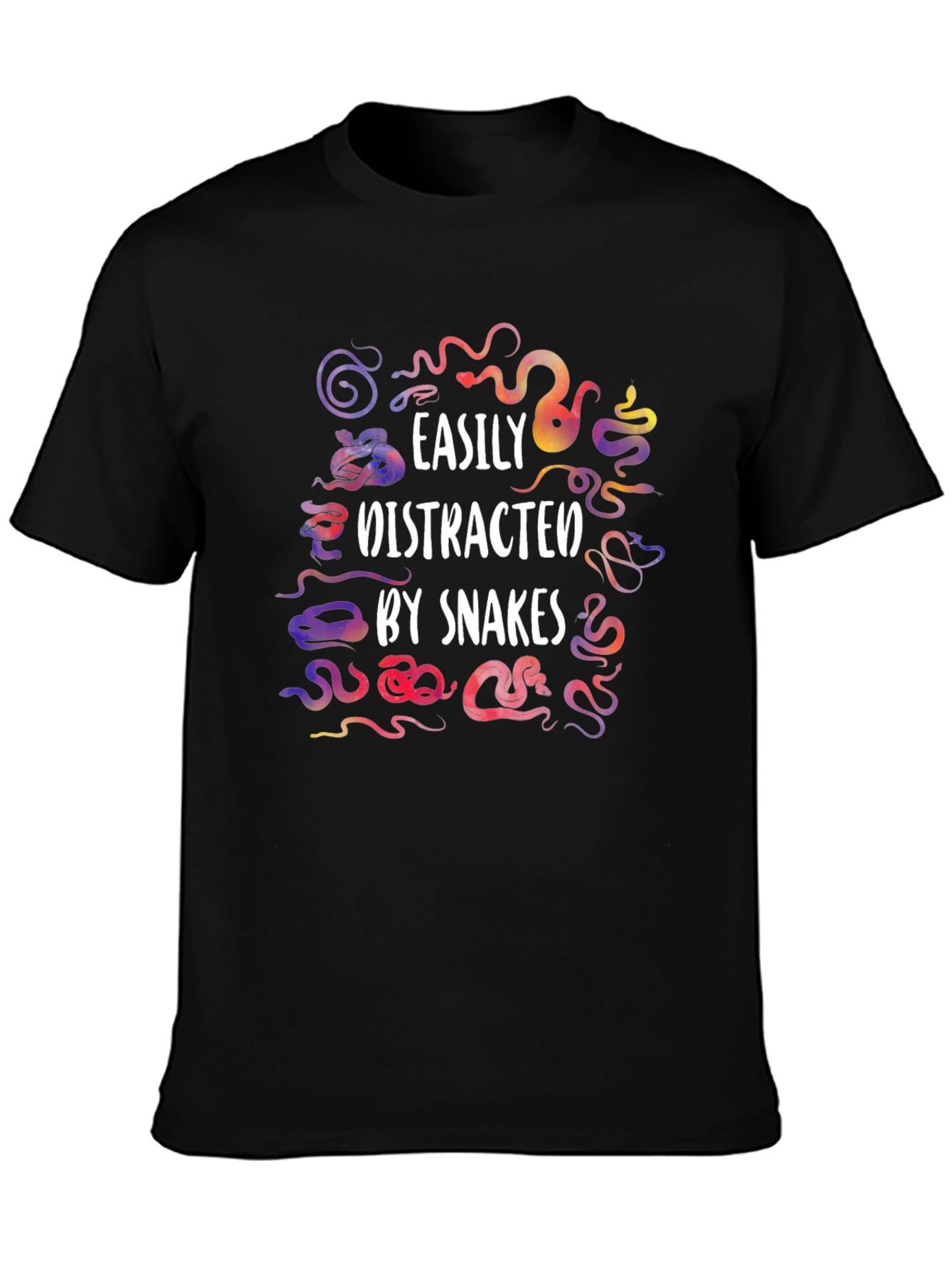 Easily Distracted by Snakes Graphic Tee