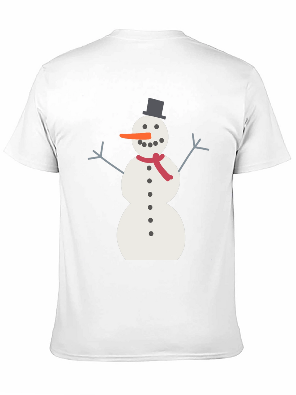 Snowman Graphic Tee - Winter Holiday T-Shirt
