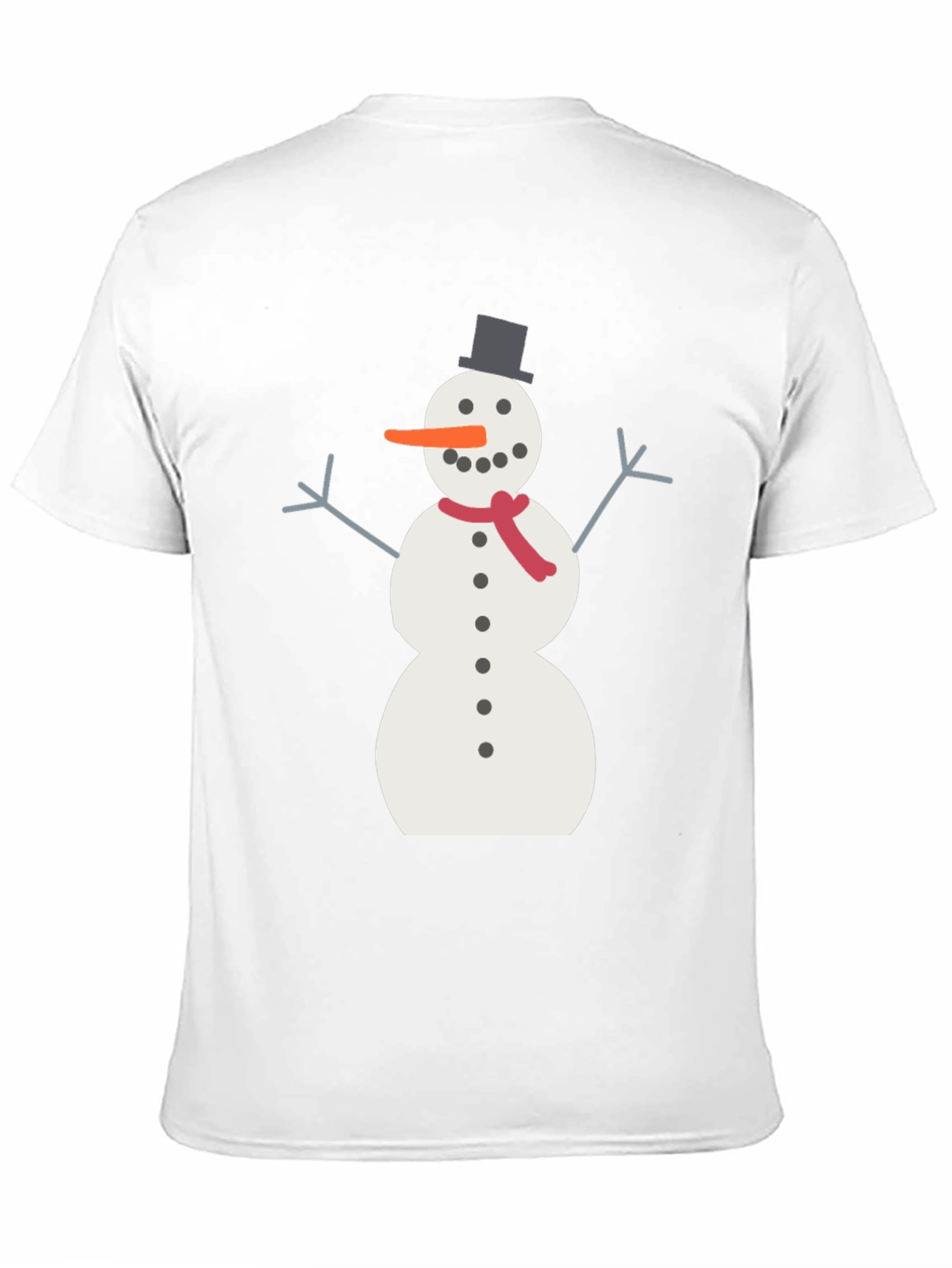 Snowman Graphic Tee - Winter Holiday T-Shirt
