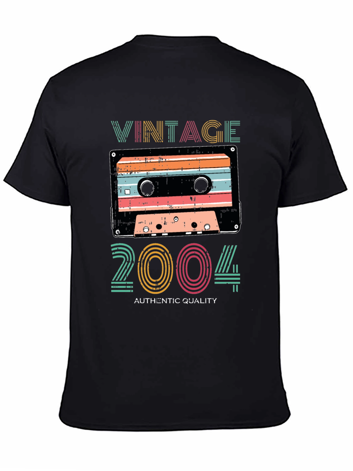 Vintage 2004 Cassette Tape T-Shirt