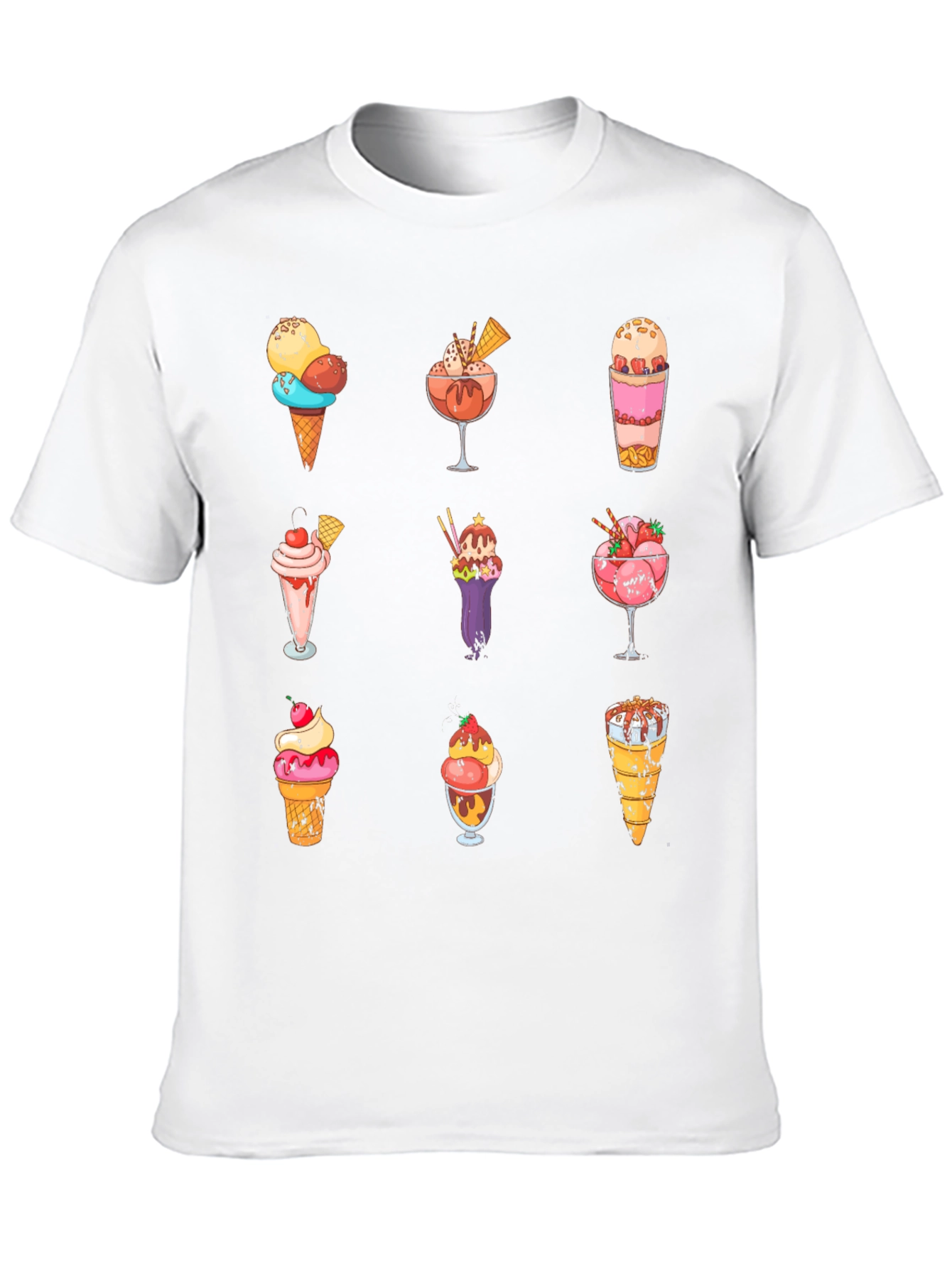 Ice Cream Print Tee - Sweet Treat Fashion