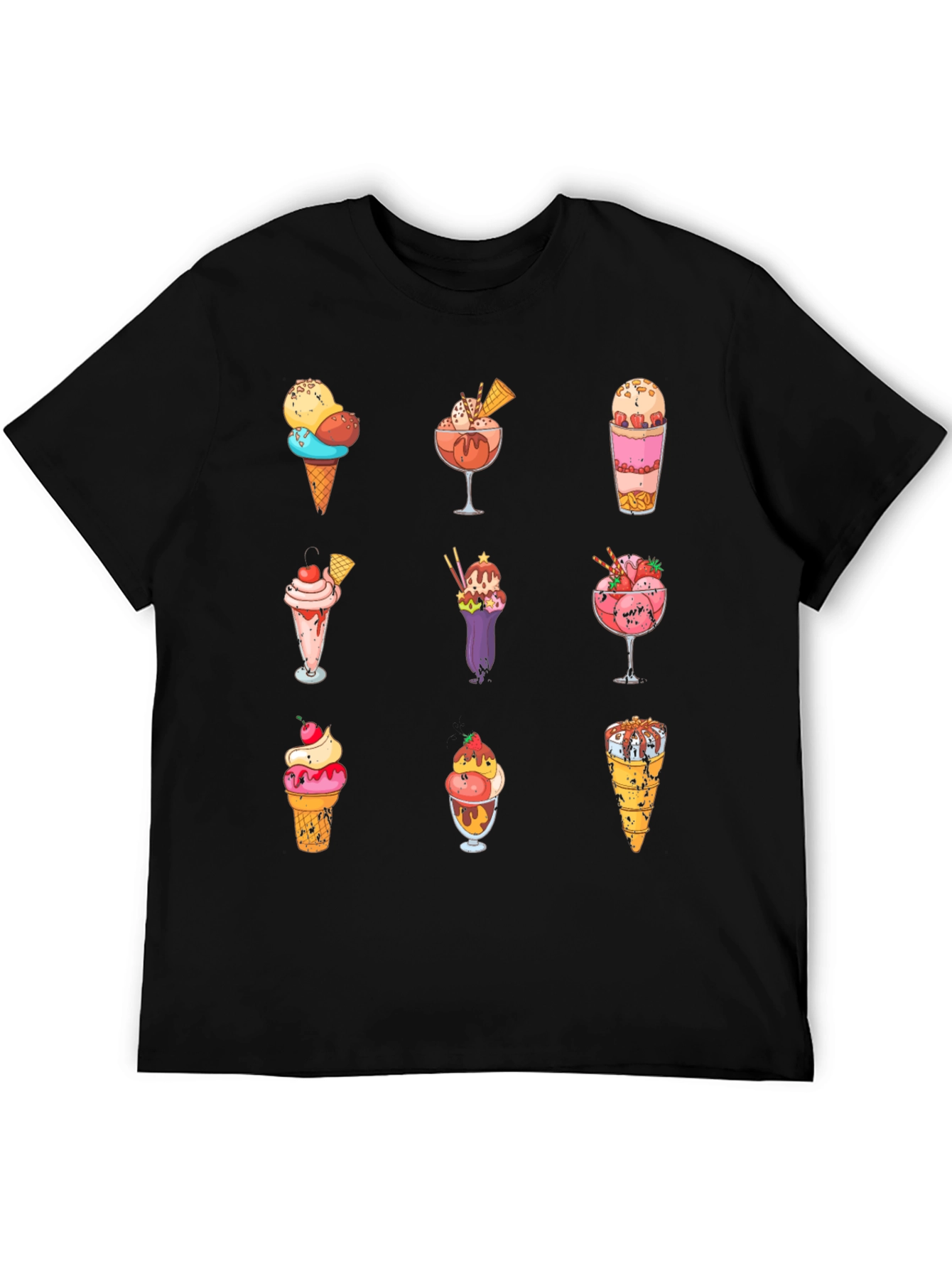 Ice Cream Print Tee - Sweet Treat Fashion