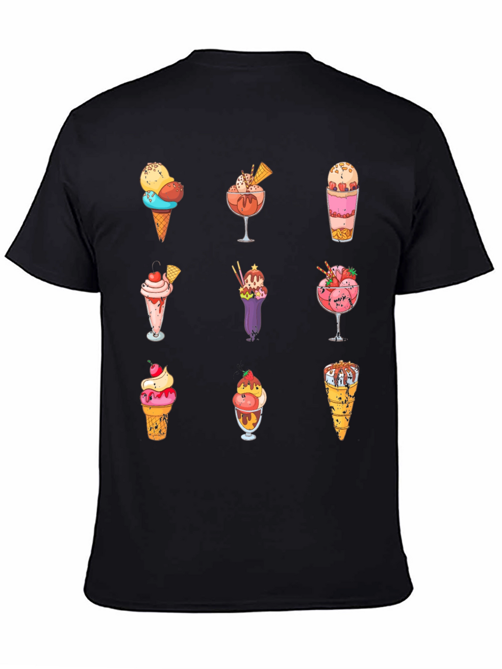 Ice Cream Print Tee - Sweet Treat Fashion