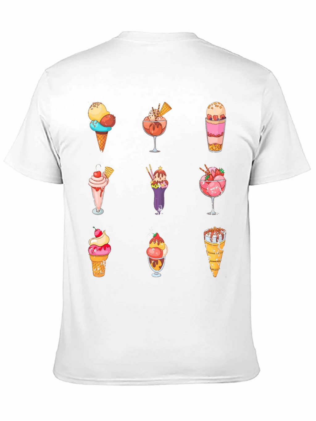 Ice Cream Print Tee - Sweet Treat Fashion