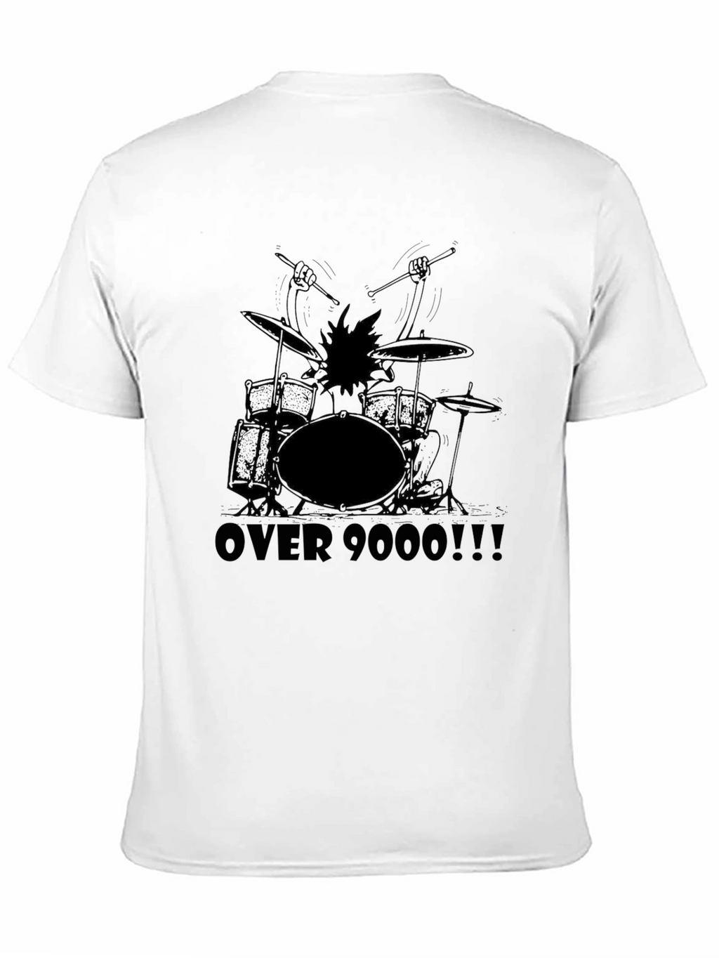 Over 9000 Drummer T-Shirt