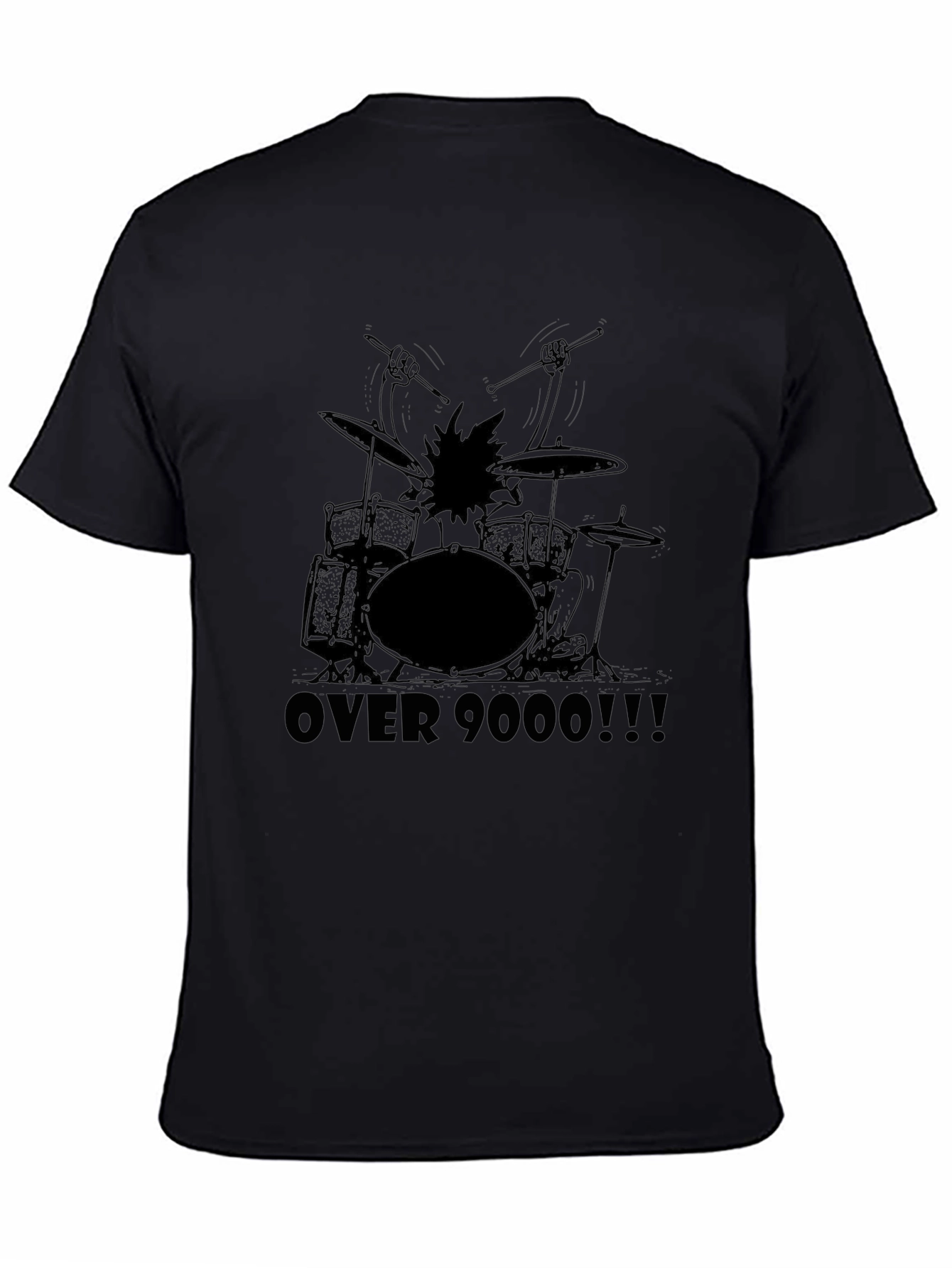 Over 9000 Drummer T-Shirt