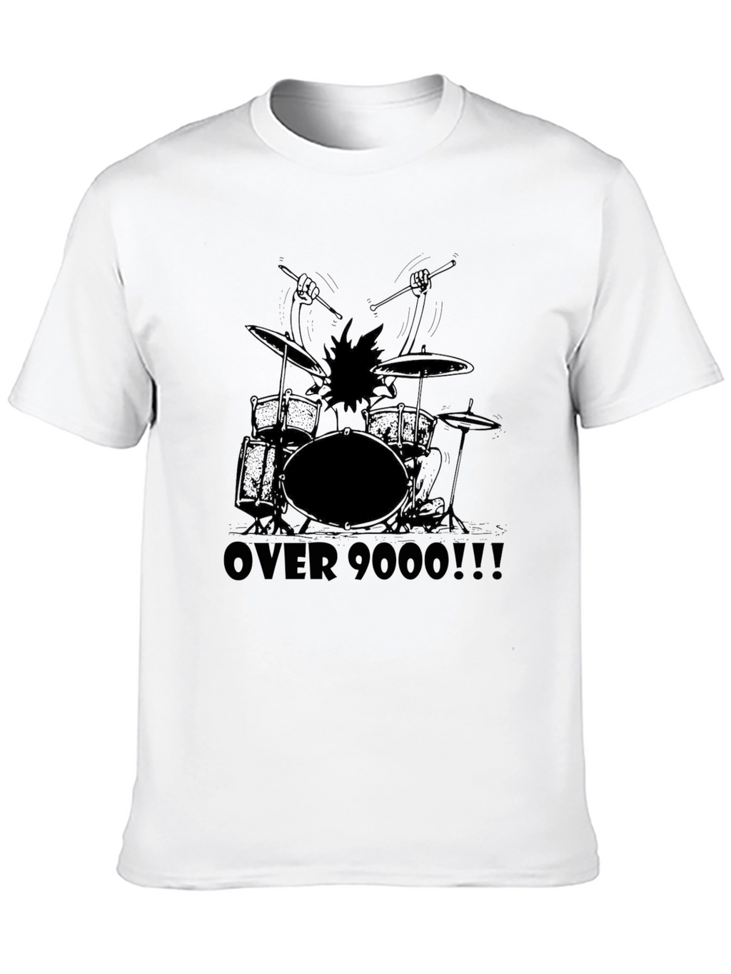 Over 9000 Drummer T-Shirt