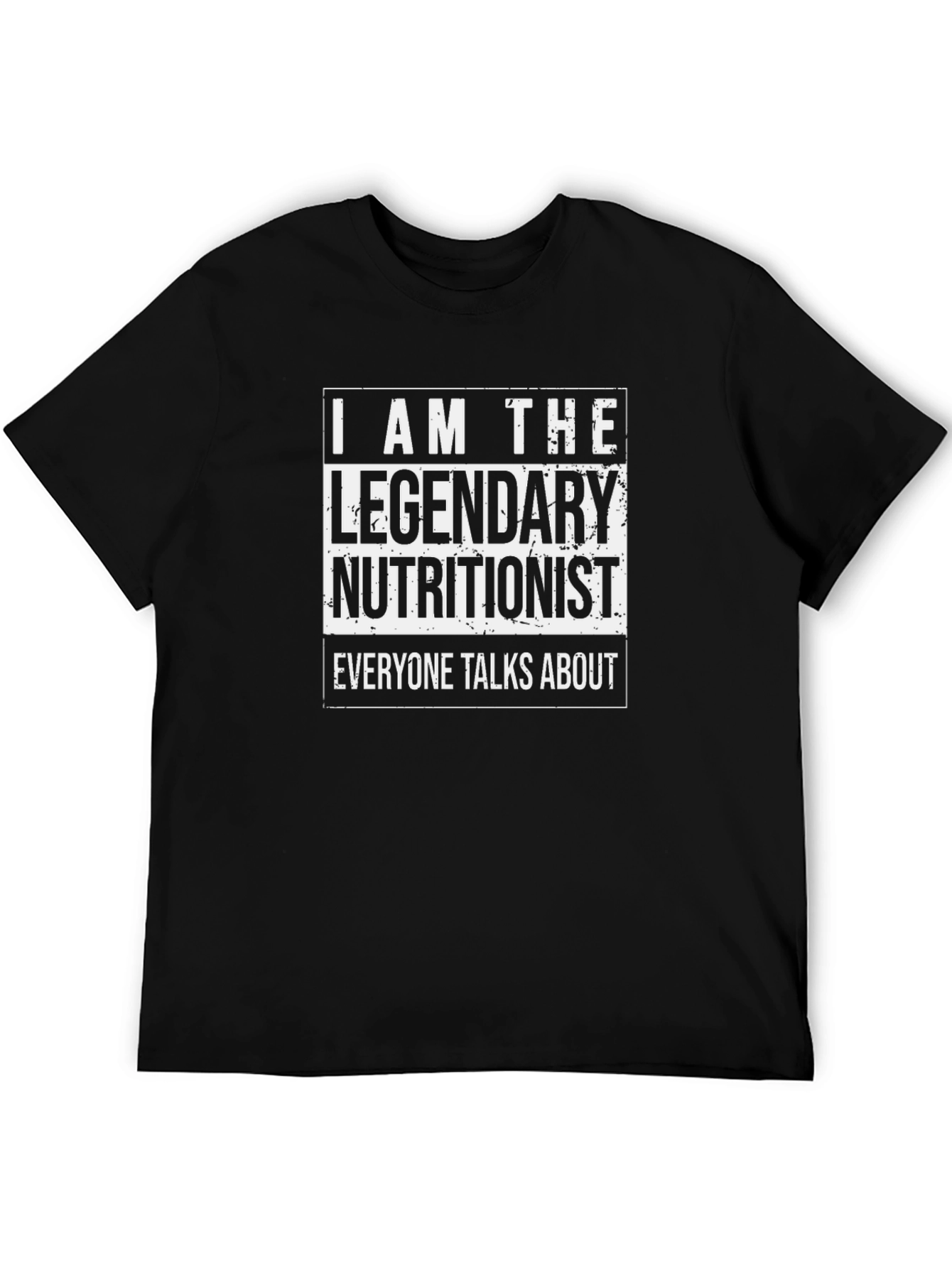Legendary Nutritionist Black T-Shirt