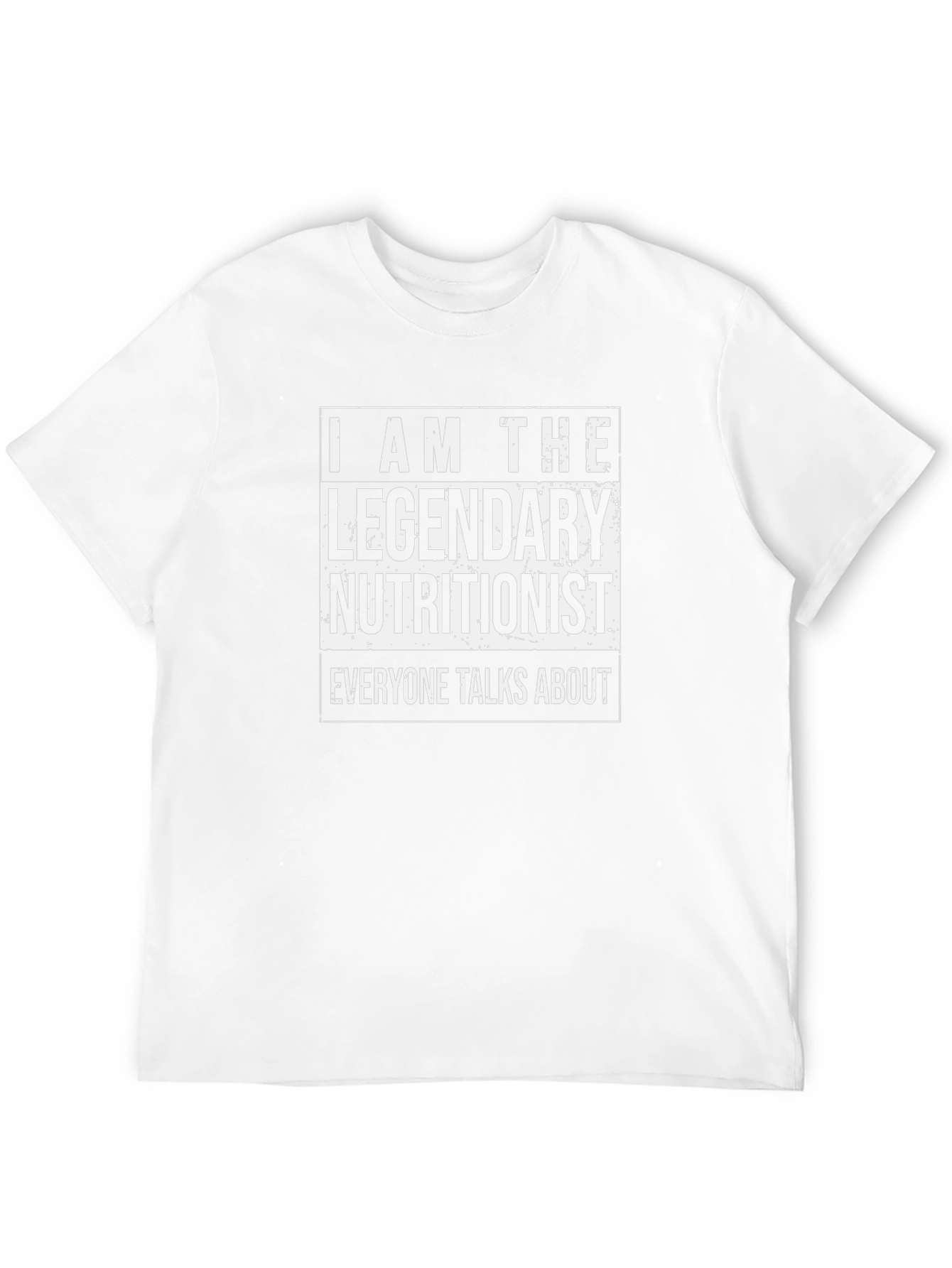 Legendary Nutritionist Black T-Shirt