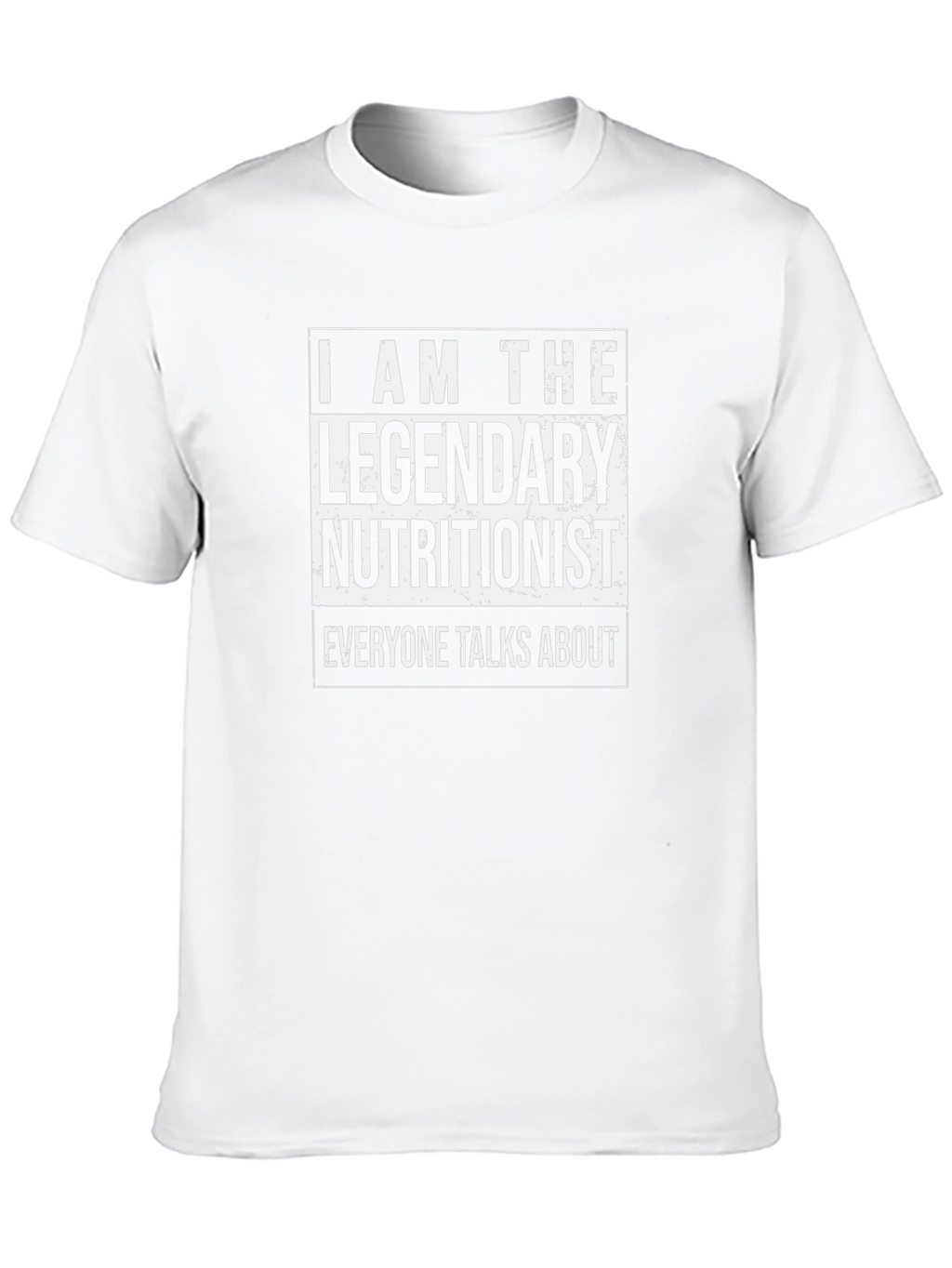 Legendary Nutritionist Black T-Shirt