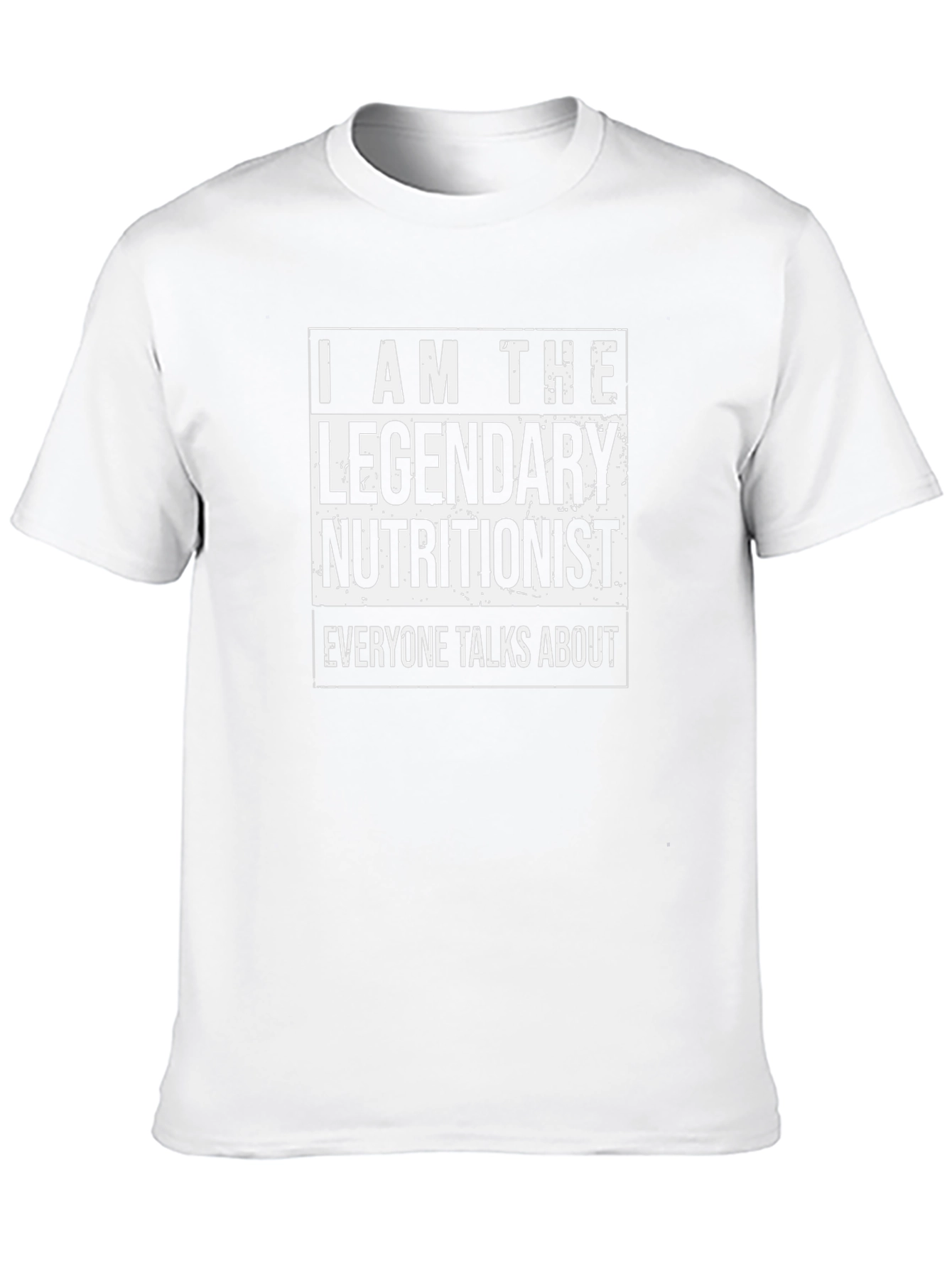 Legendary Nutritionist Black T-Shirt