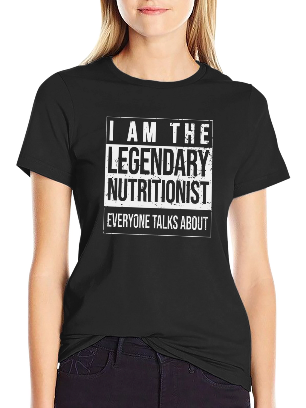 Legendary Nutritionist Black T-Shirt