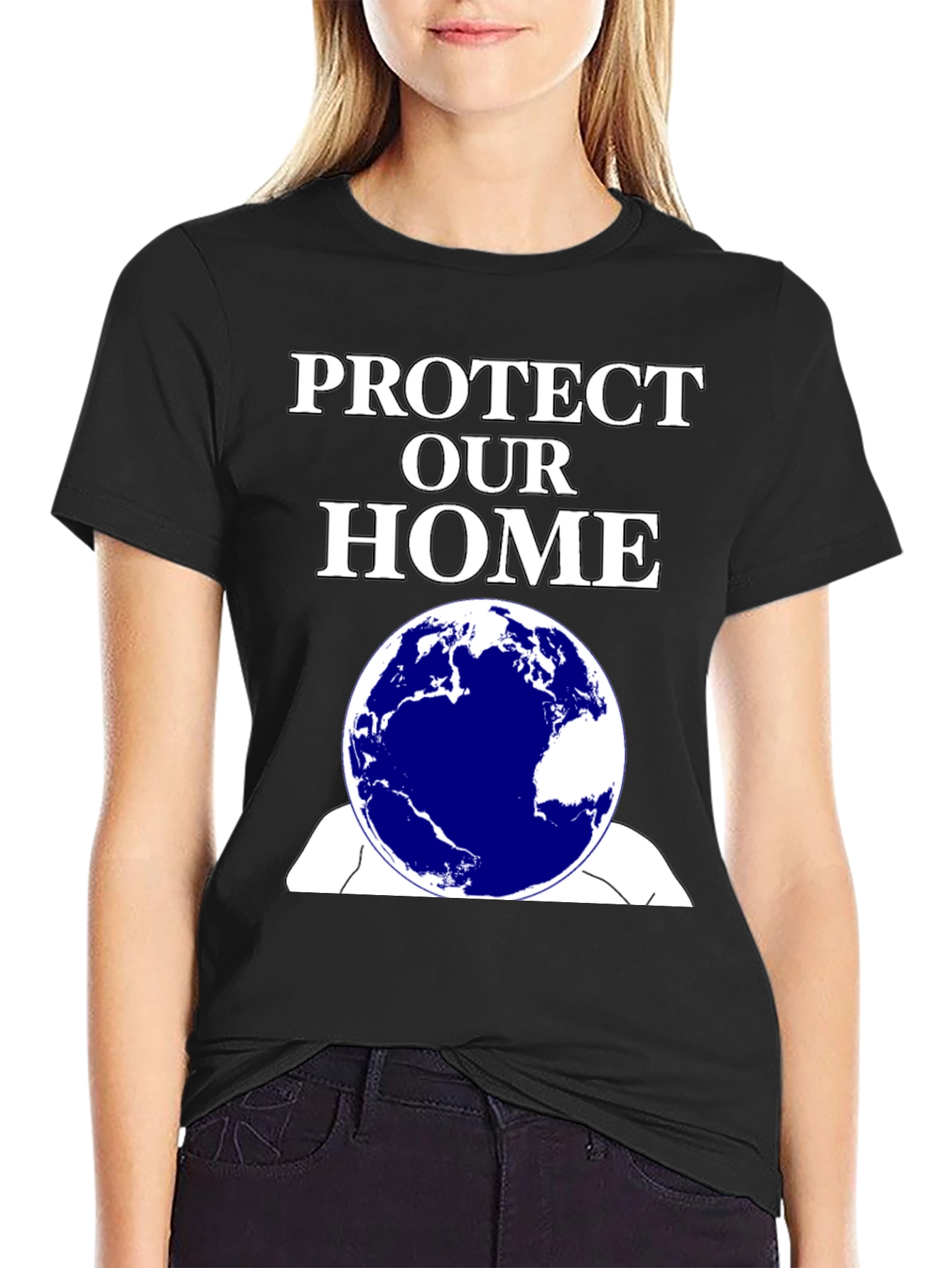Protect Our Home Earth Graphic Tee