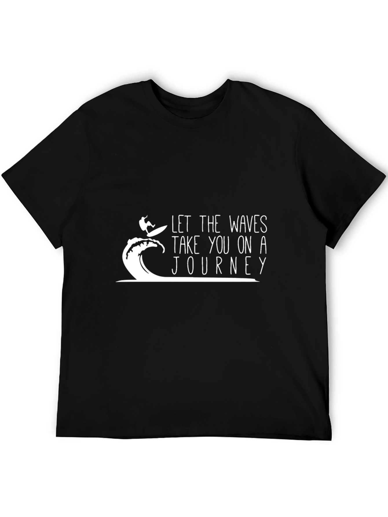 Surfer Wave Journey Graphic T-Shirt