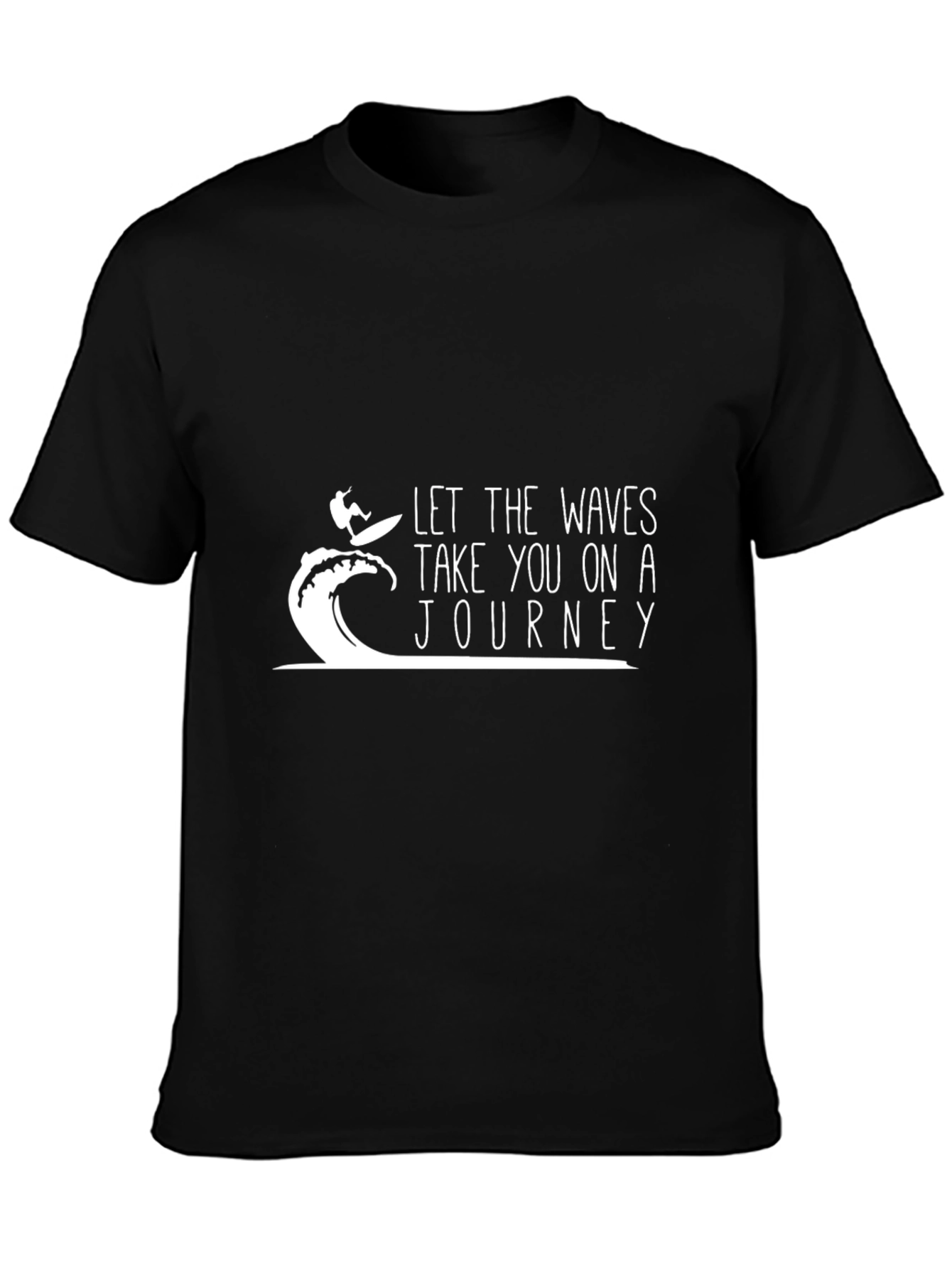 Surfer Wave Journey Graphic T-Shirt