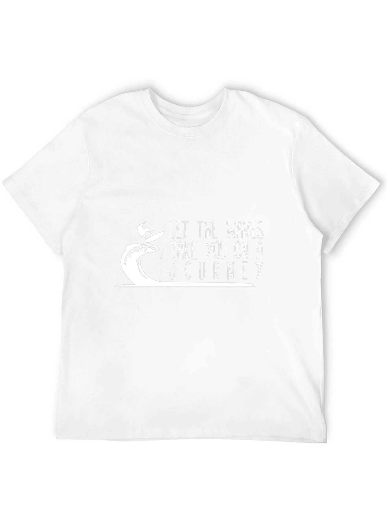 Surfer Wave Journey Graphic T-Shirt