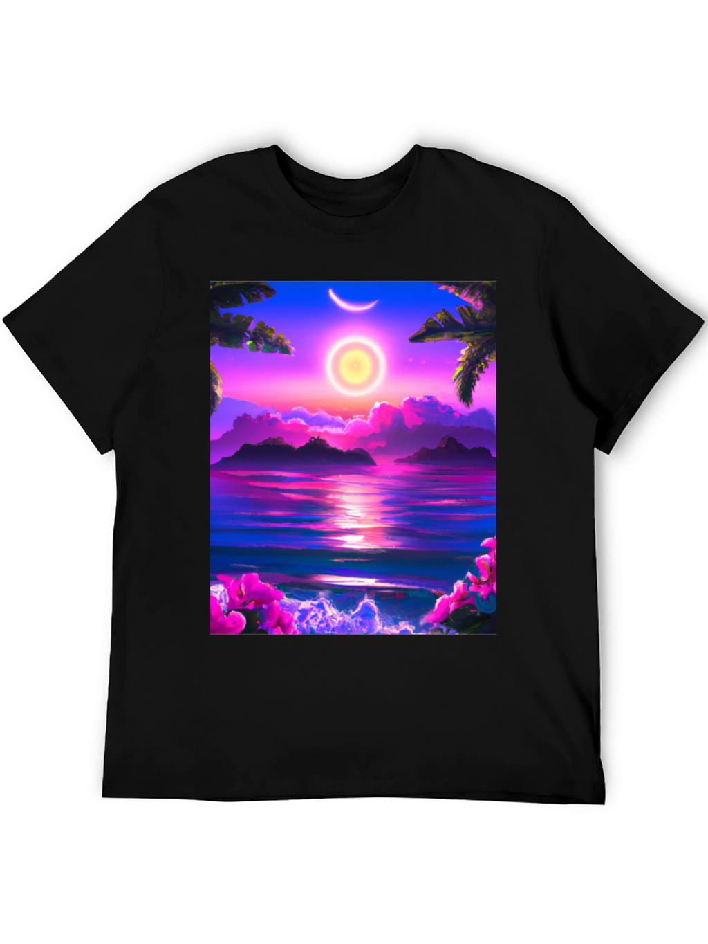 Tropical Sunset Graphic Tee