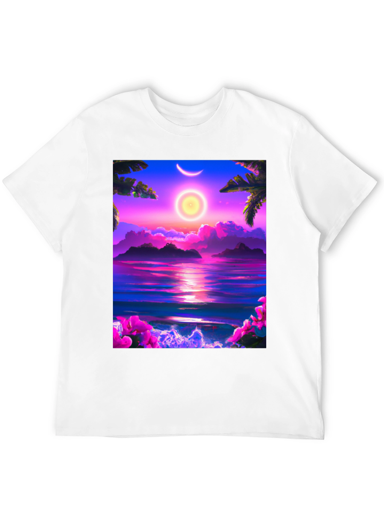Tropical Sunset Graphic Tee