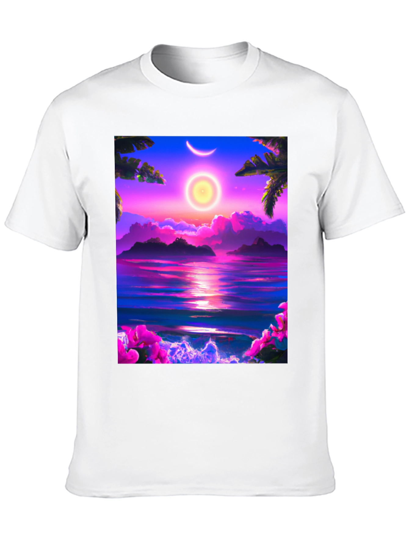 Tropical Sunset Graphic Tee