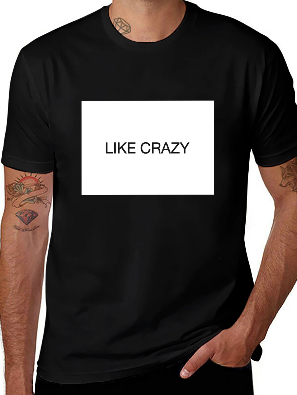 Like Crazy Graphic Tee - Soft Cotton Blend