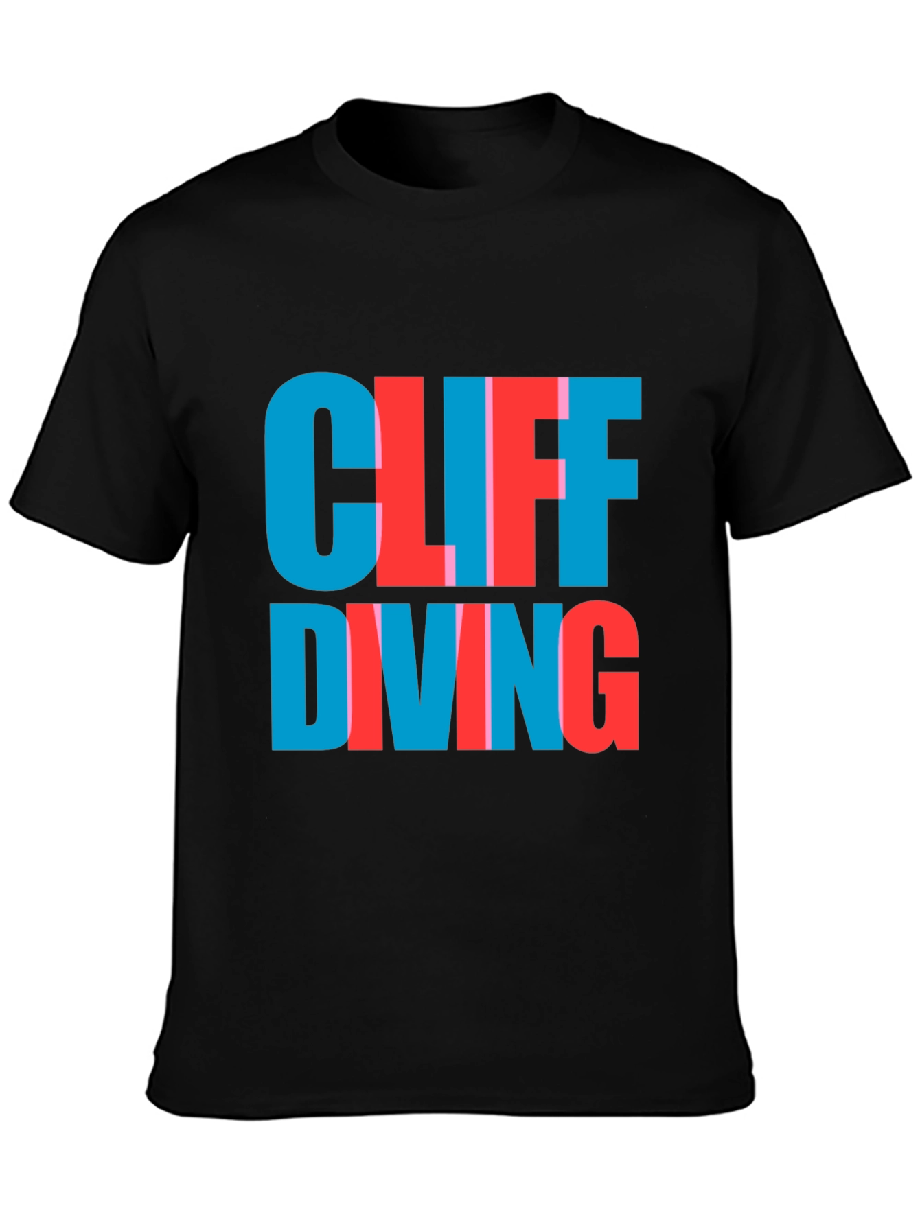 Cliff Diving Tee - Bold Graphic T-Shirt