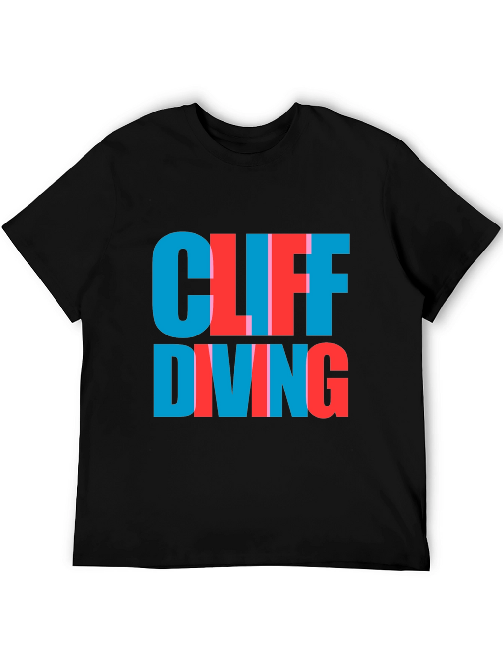 Cliff Diving Tee - Bold Graphic T-Shirt