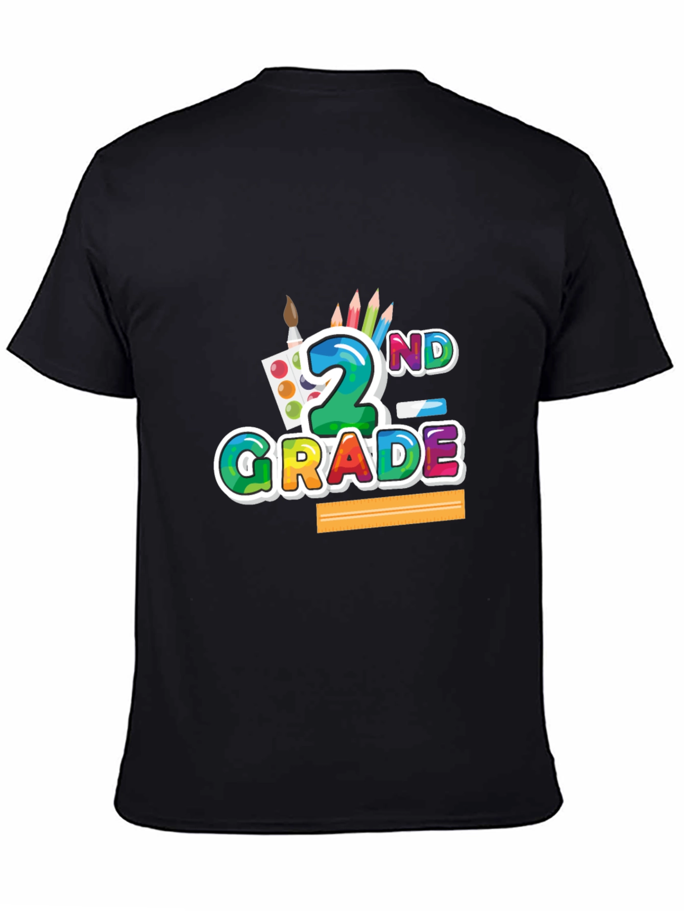 2nd Grade Colorful T-Shirt - Back to School