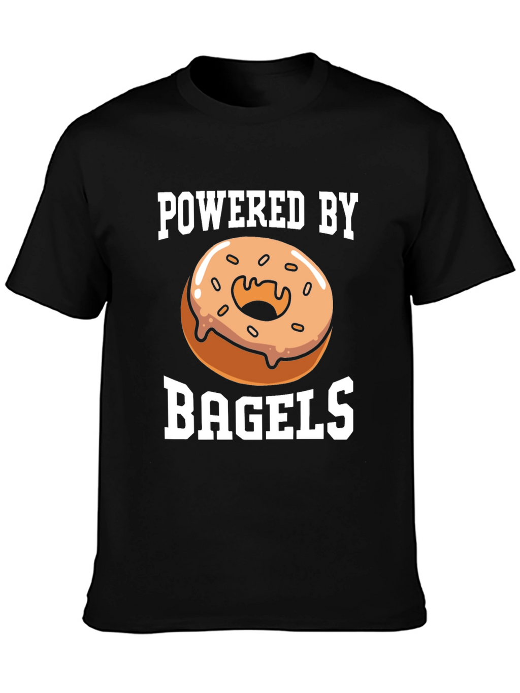 Powered by Bagels Graphic T-Shirt
