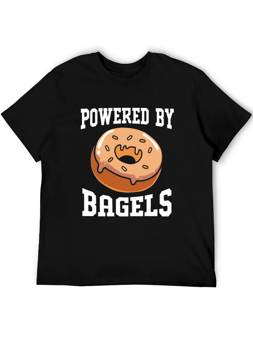 Powered by Bagels Graphic T-Shirt