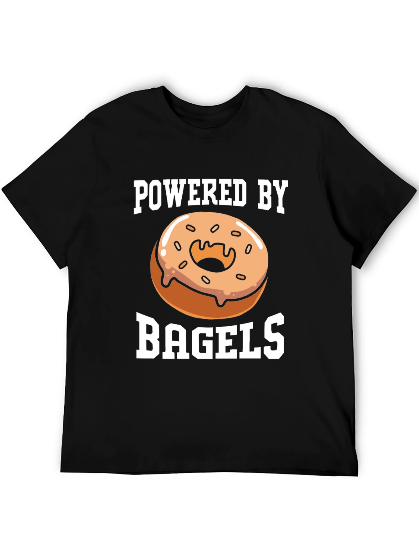 Powered by Bagels Graphic T-Shirt