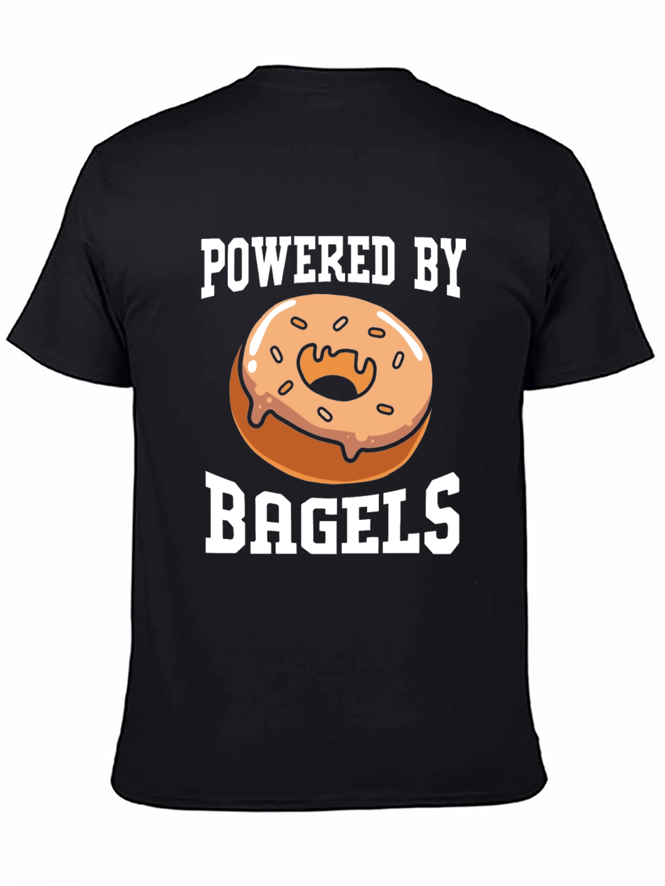 Powered by Bagels Graphic T-Shirt