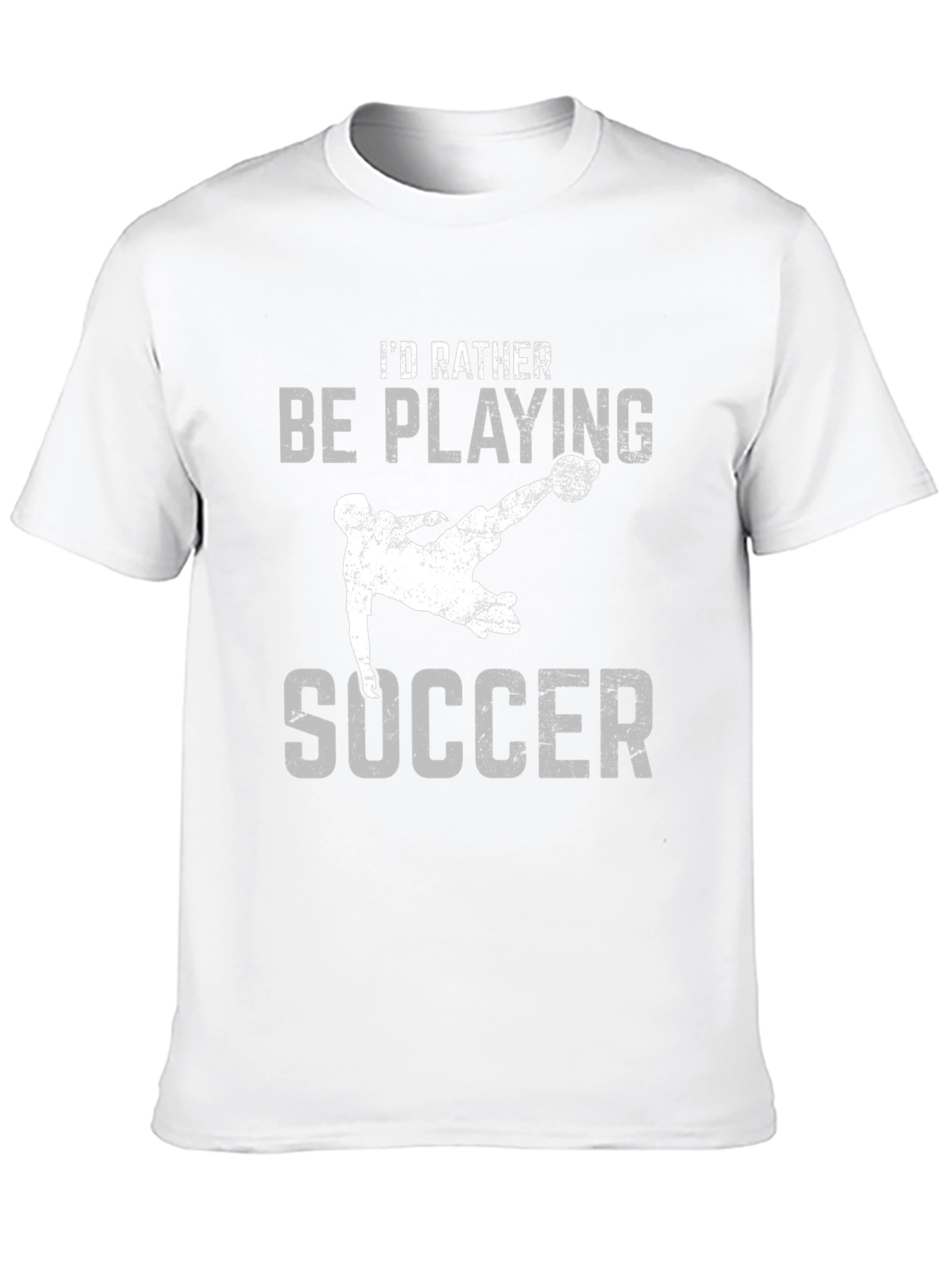 Soccer T-Shirt - Id Rather Be Playing