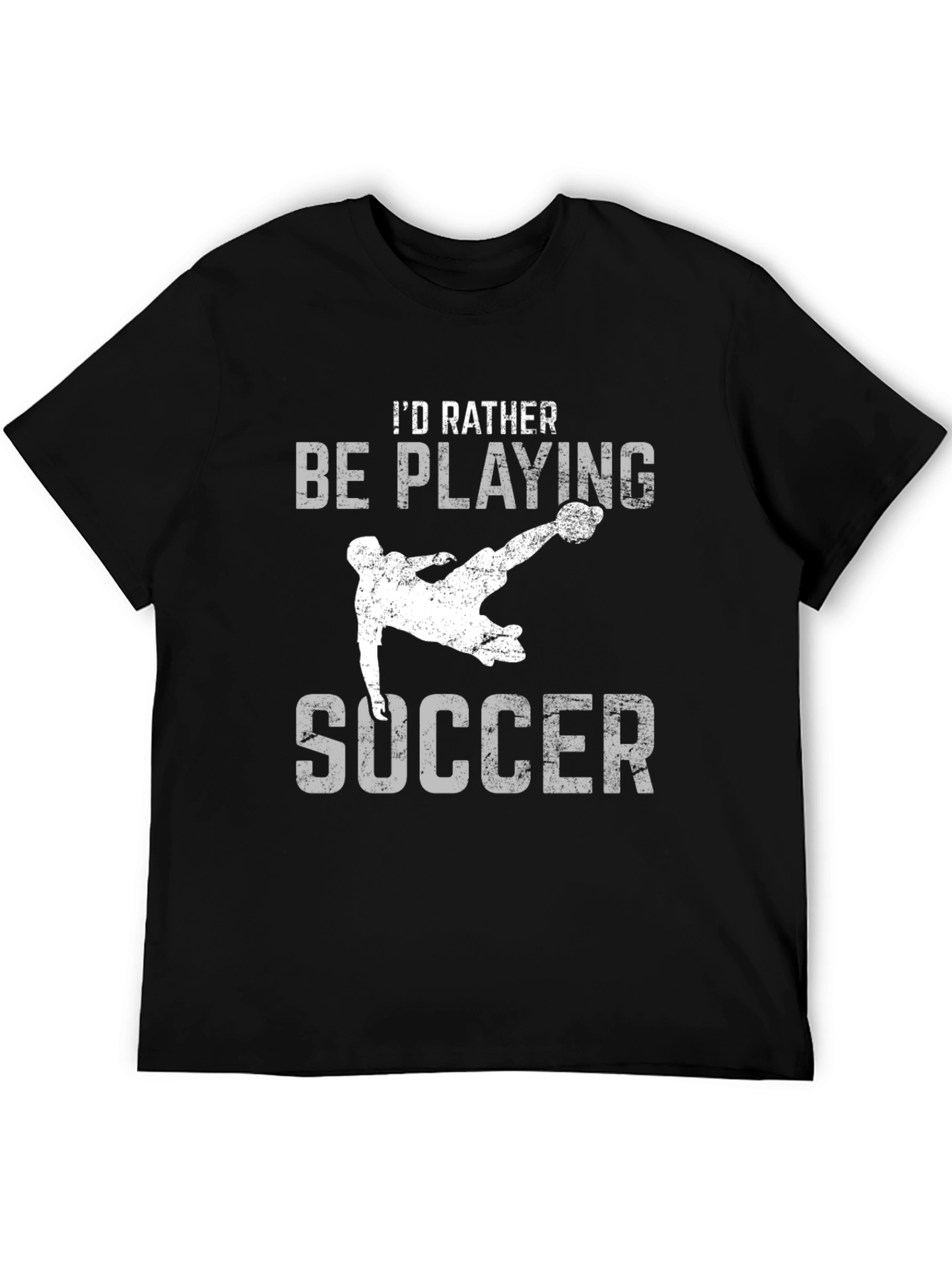 Soccer T-Shirt - Id Rather Be Playing