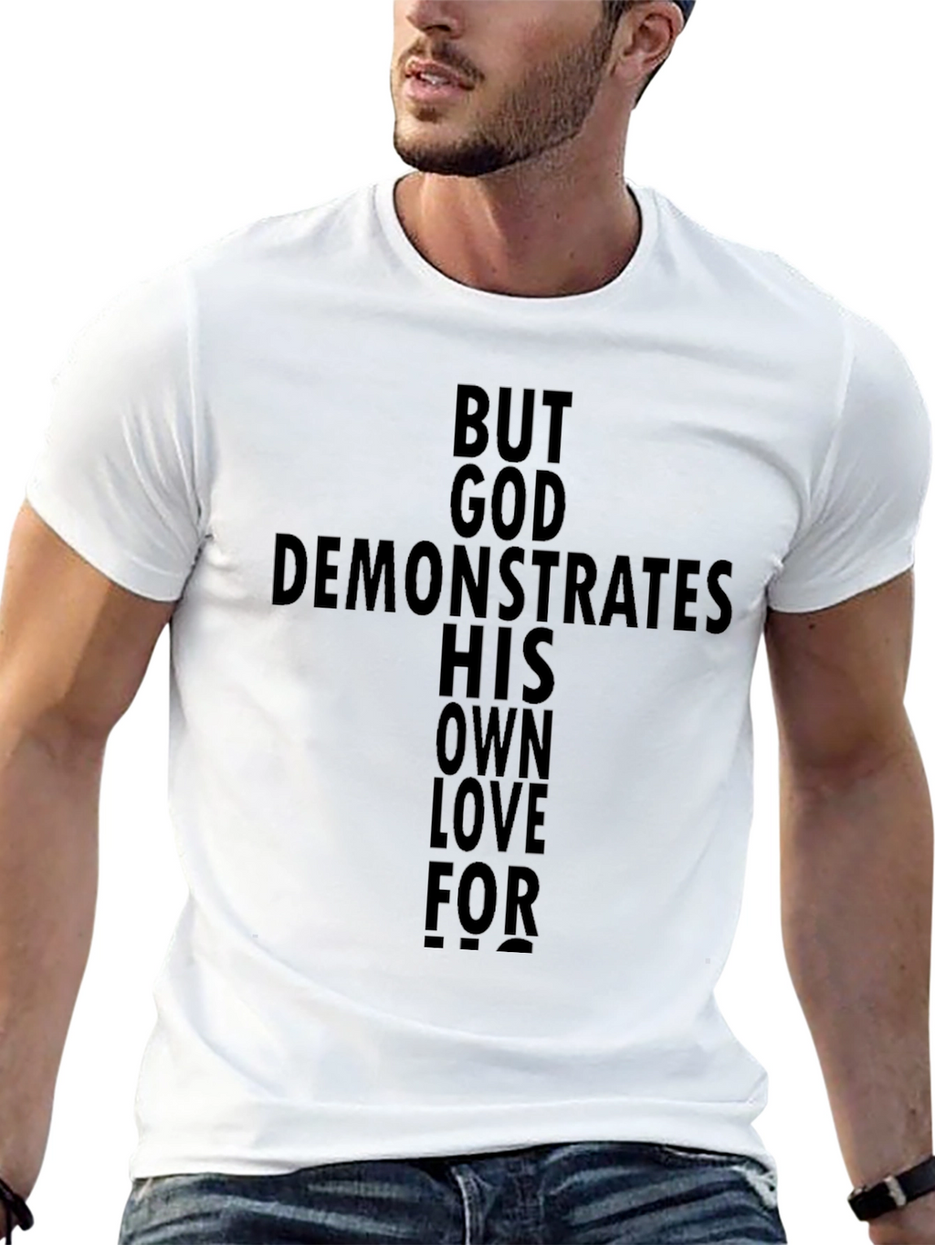 Religious Cross Graphic Tee