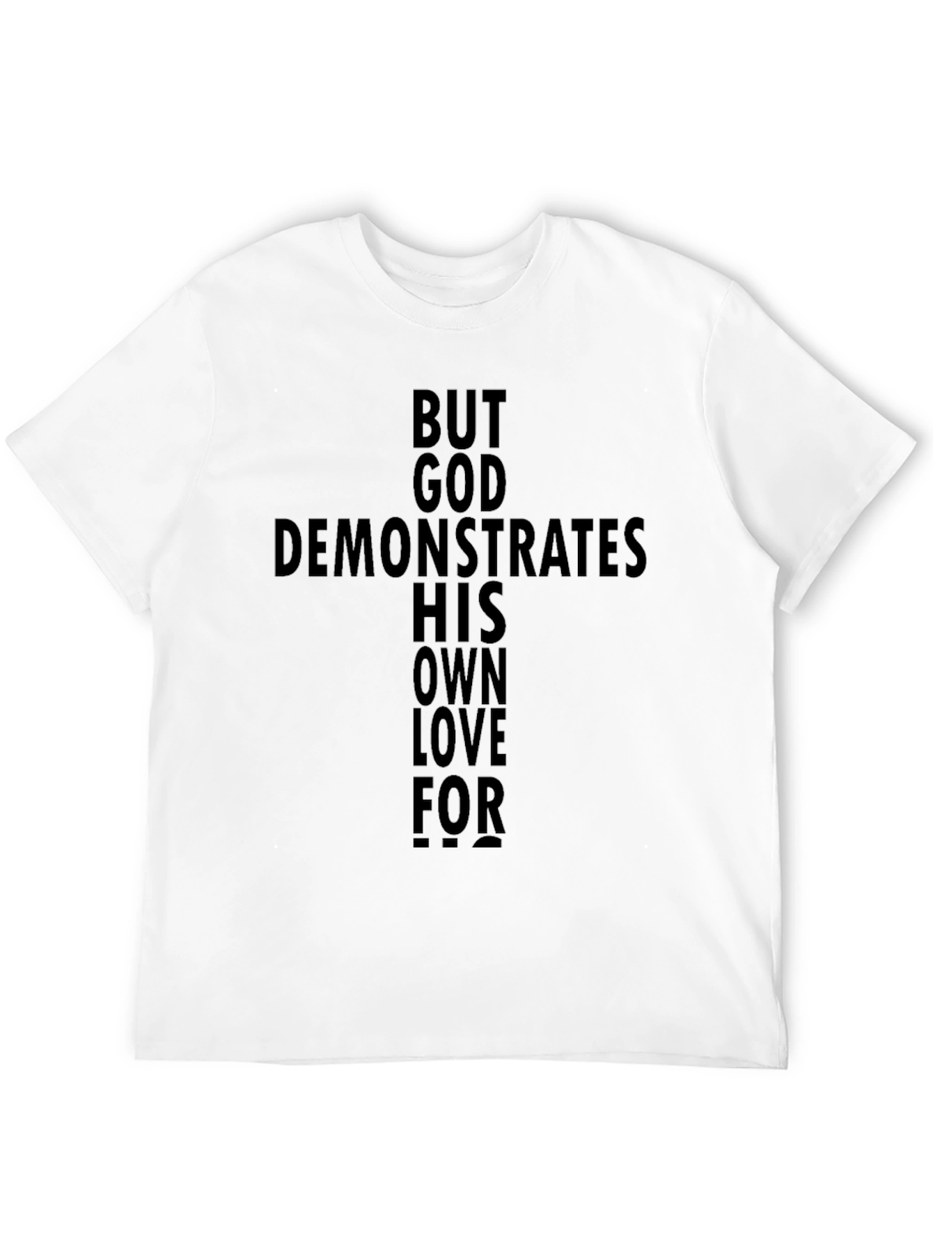 Religious Cross Graphic Tee