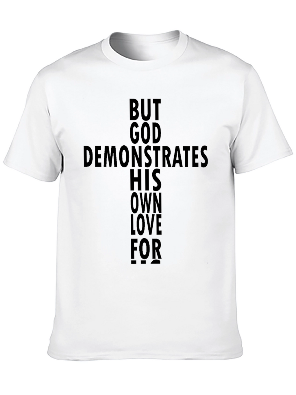 Religious Cross Graphic Tee