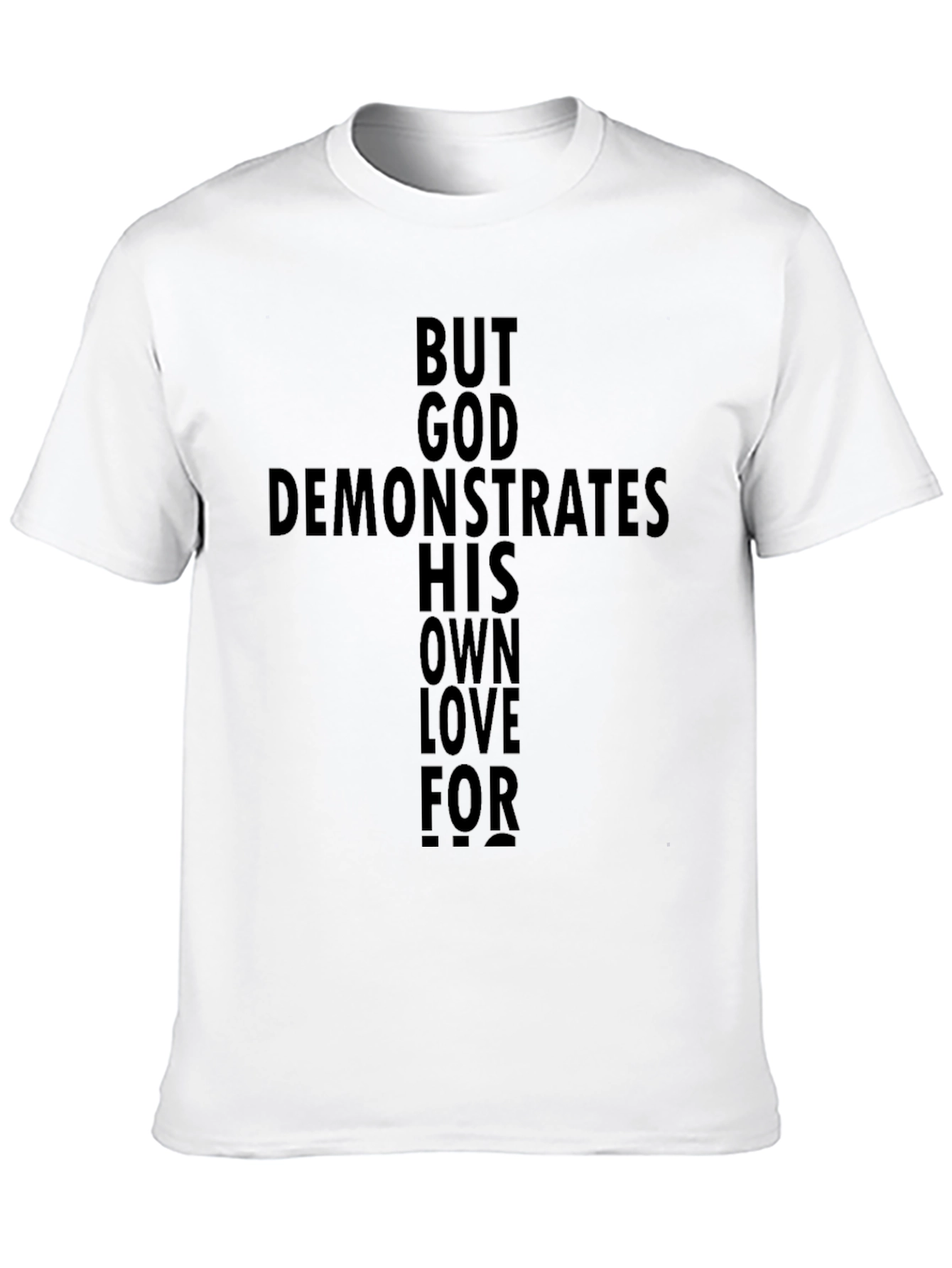 Religious Cross Graphic Tee